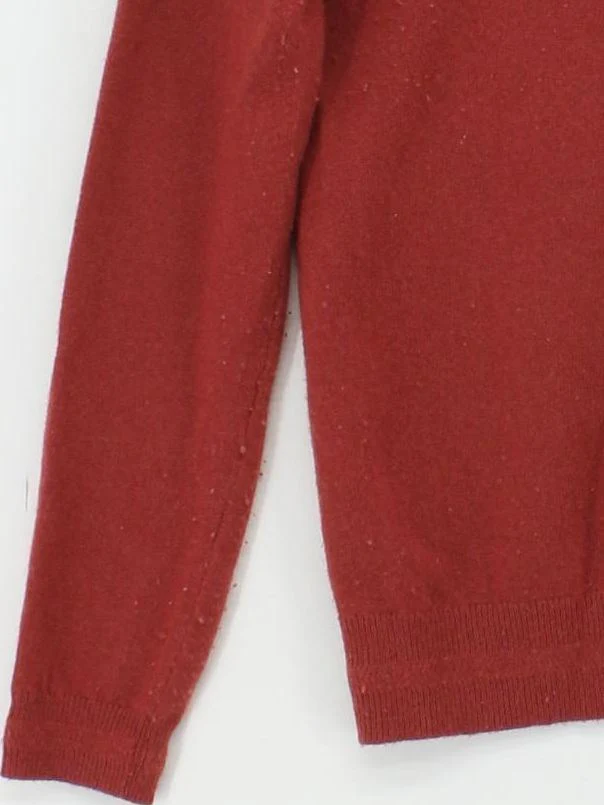 Boden Women's Cardigan S Red 100% Cashmere Round Neck Cardigan - Image 4
