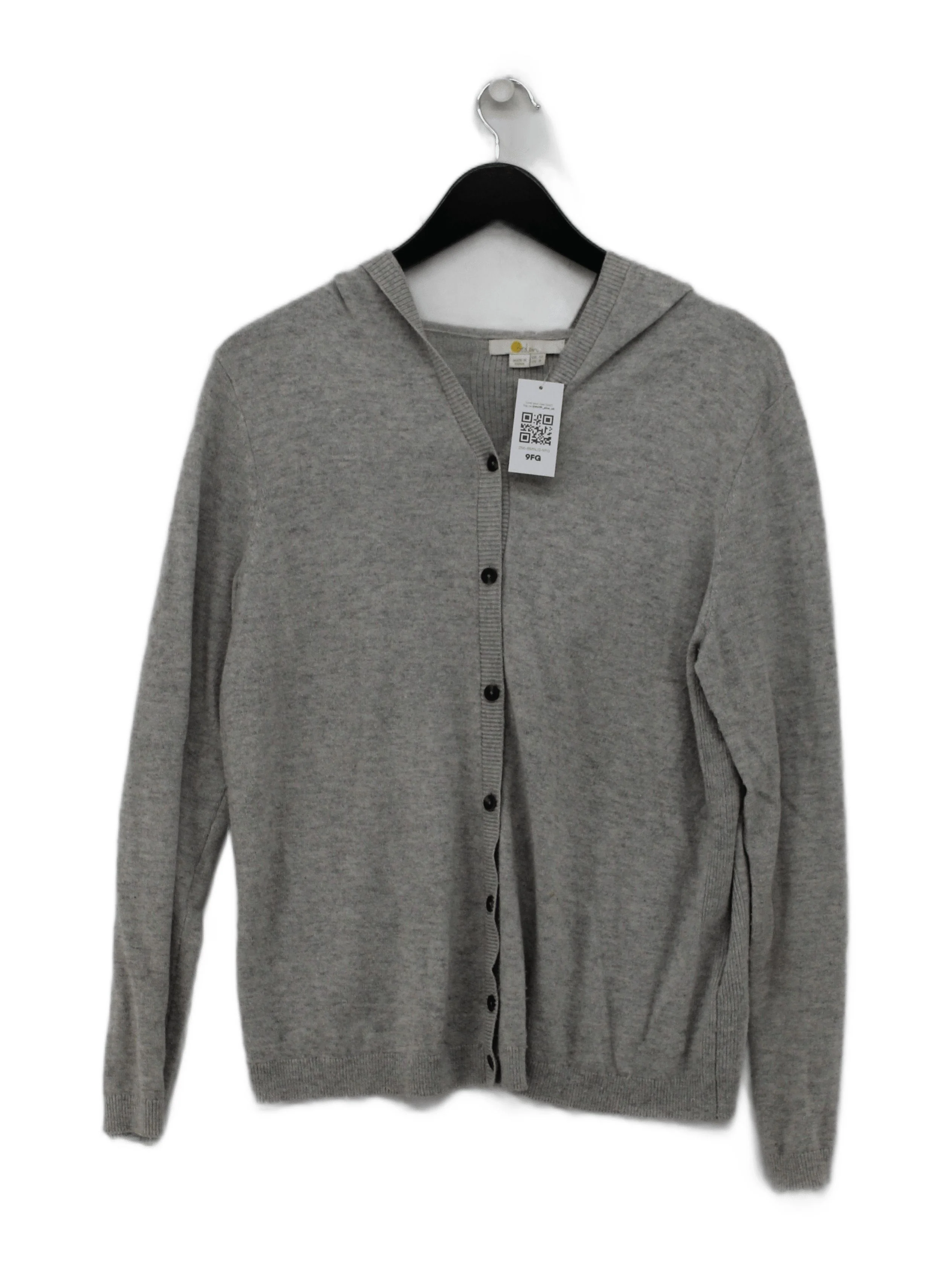 Boden Women's Cardigan UK 12 Grey Viscose