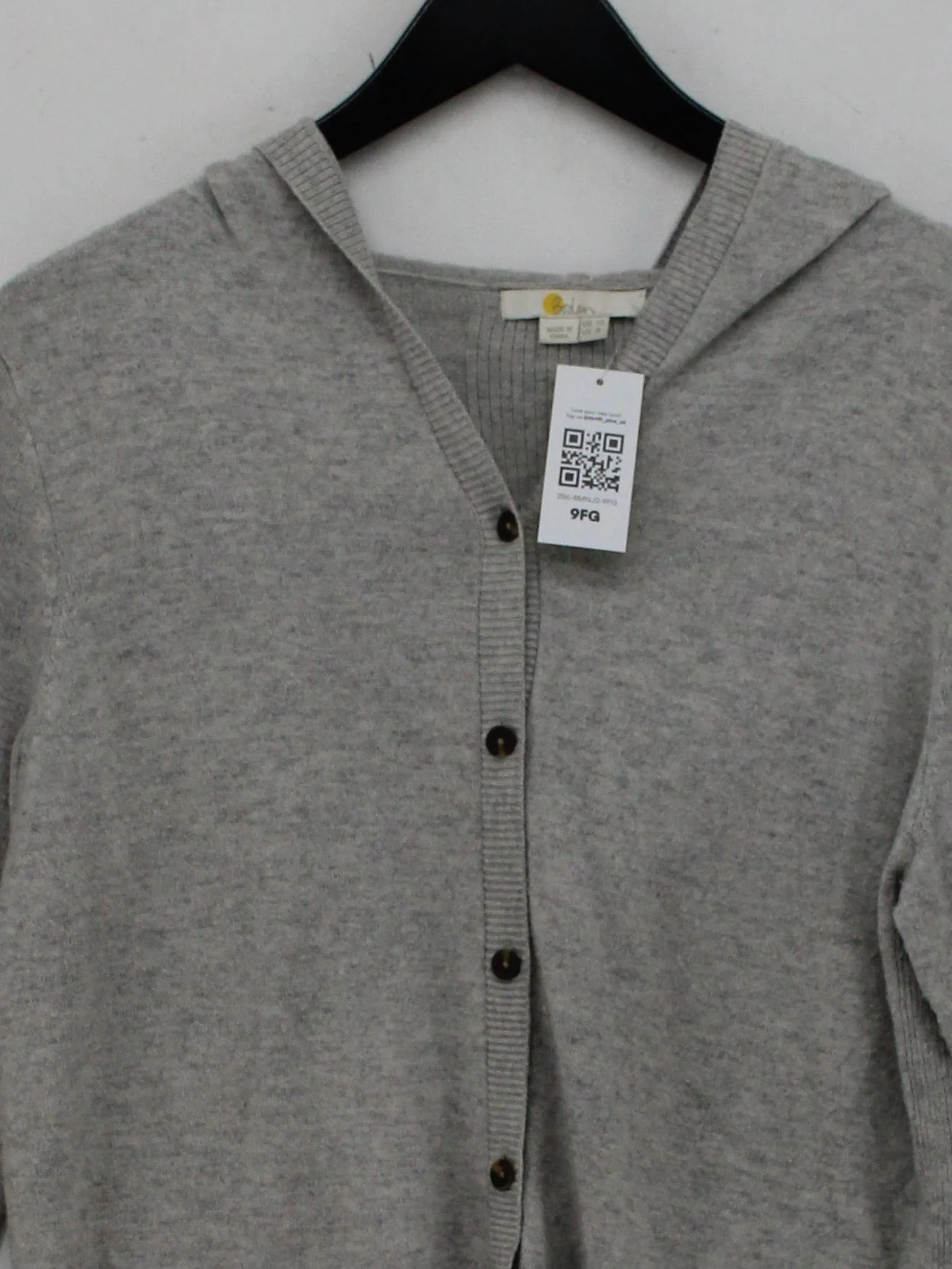 Boden Women's Cardigan UK 12 Grey Viscose - Image 3