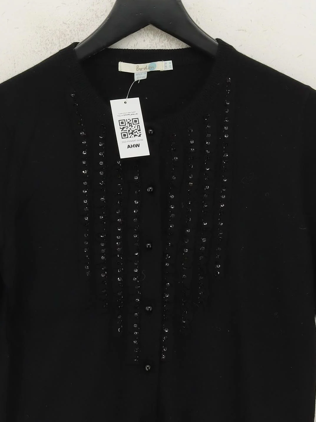 Boden Women's Cardigan UK 14 Black Cashmere - Image 3