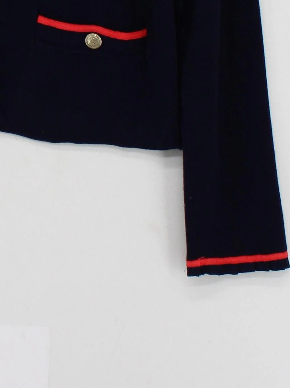 Boden Women's Cardigan UK 14 Blue 100% Cotton Collared Cardigan - Image 4