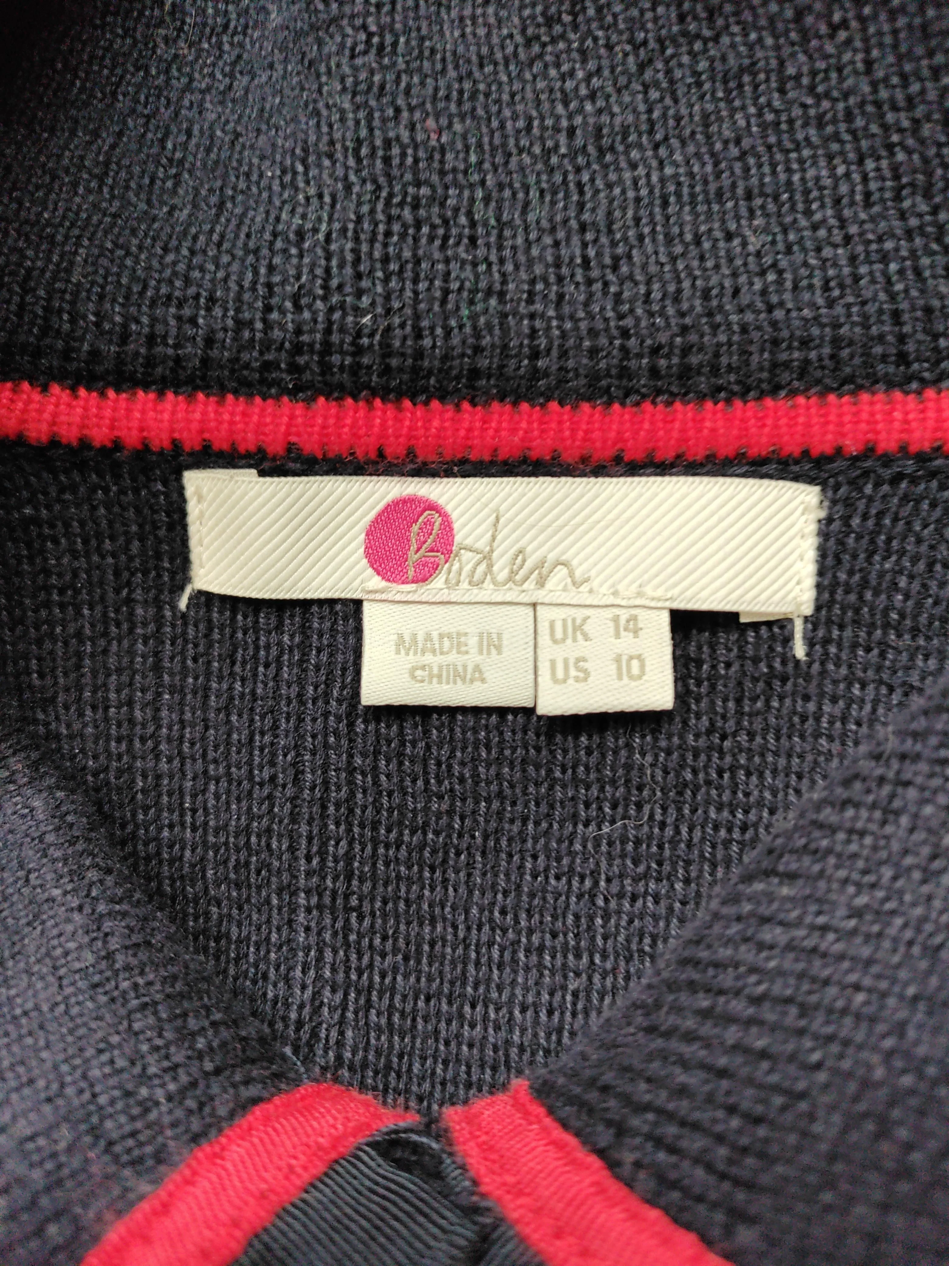 Boden Women's Cardigan UK 14 Blue 100% Cotton Collared Cardigan - Image 5