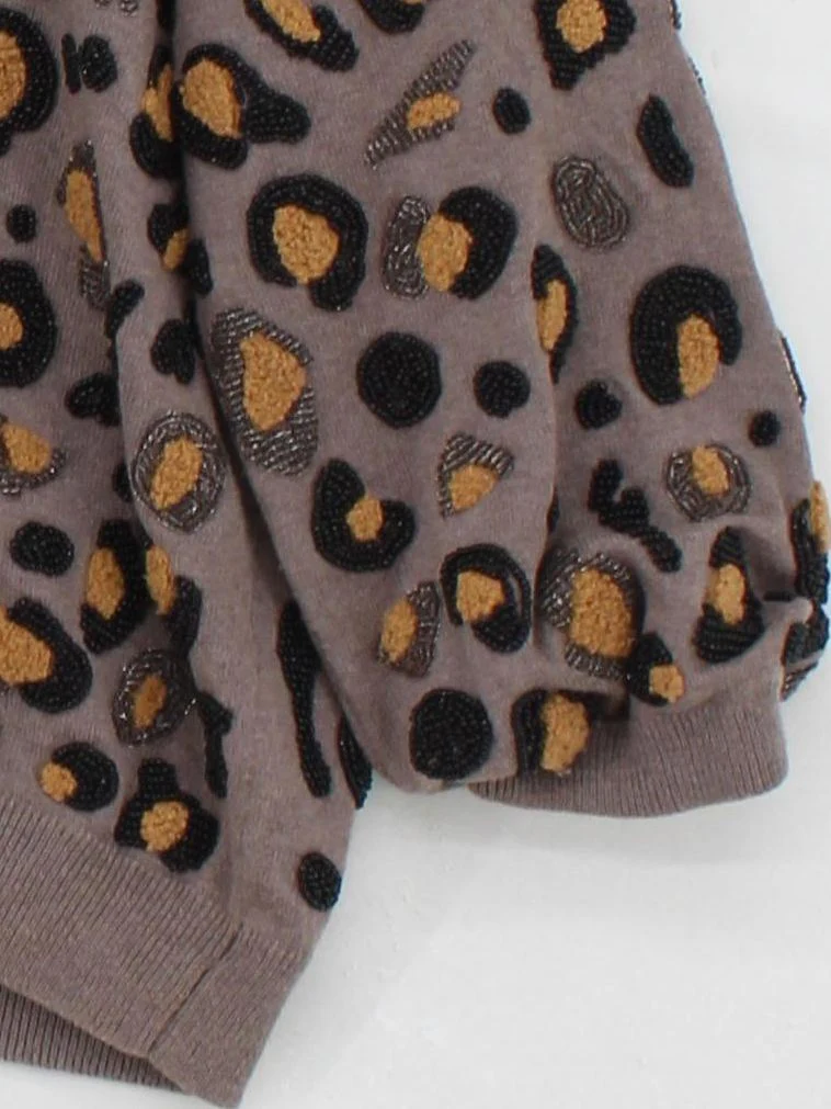 Boden Women's Cardigan UK 18 Brown Cotton with Silk Cardigan - Image 4