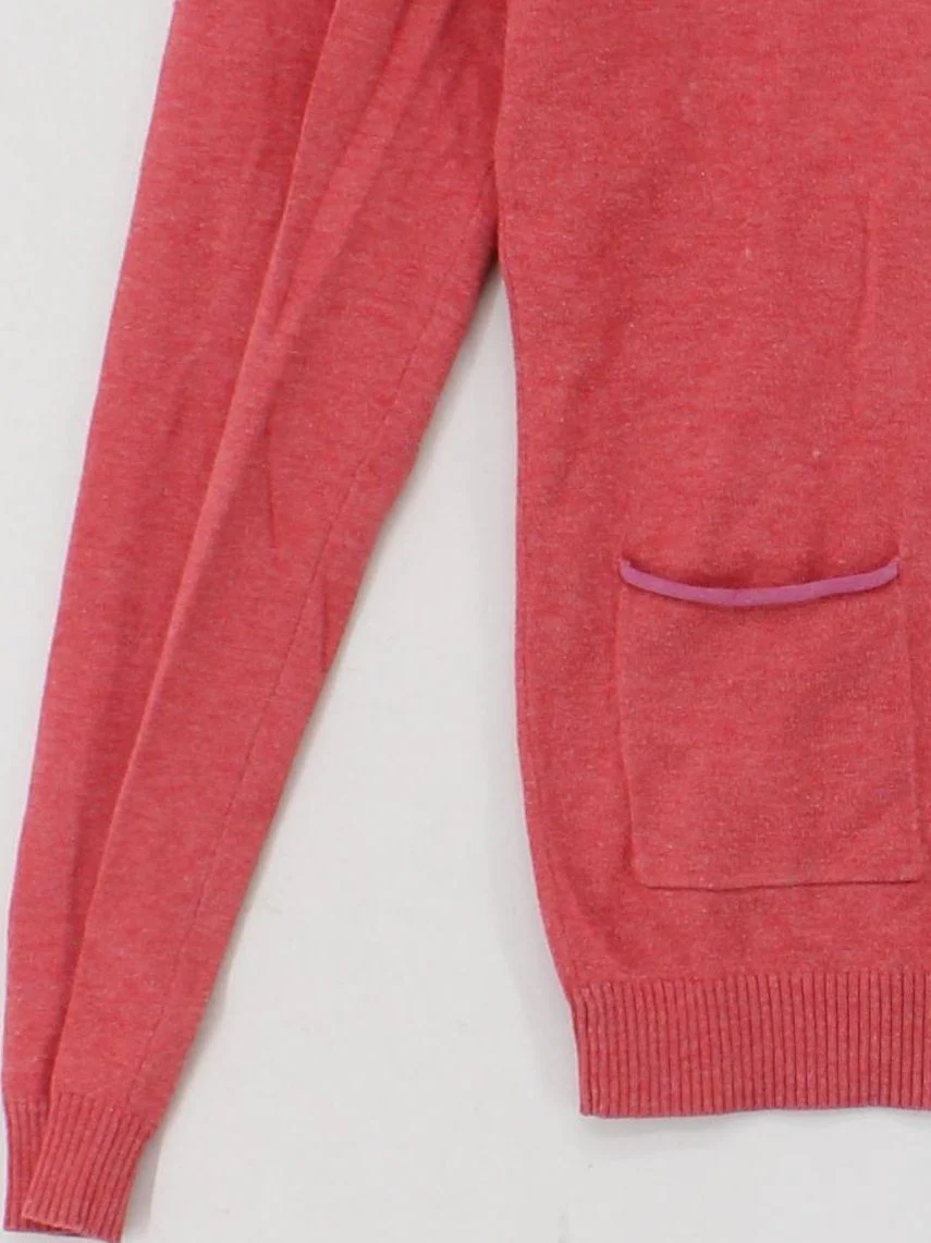 Boden Women's Cardigan UK 8 Red 100% Other Round Neck Cardigan - Image 4