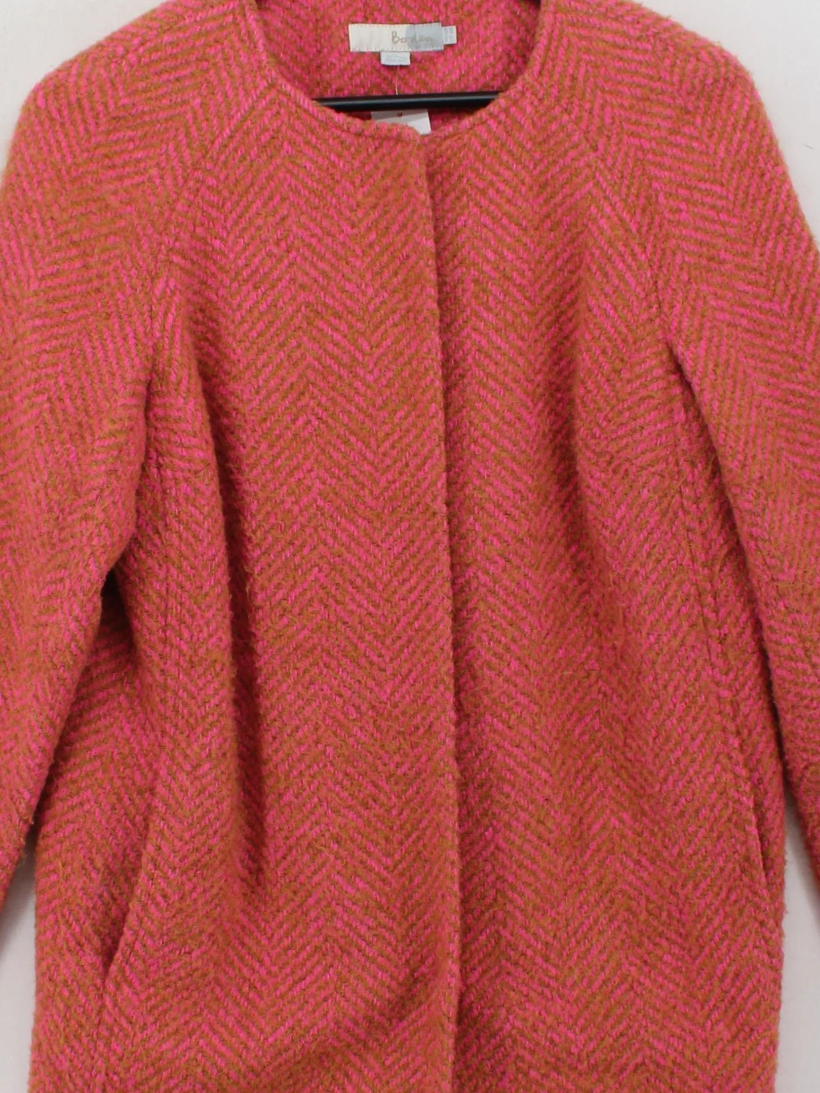 Boden Women's Coat UK 12 Multi Acrylic - Image 3