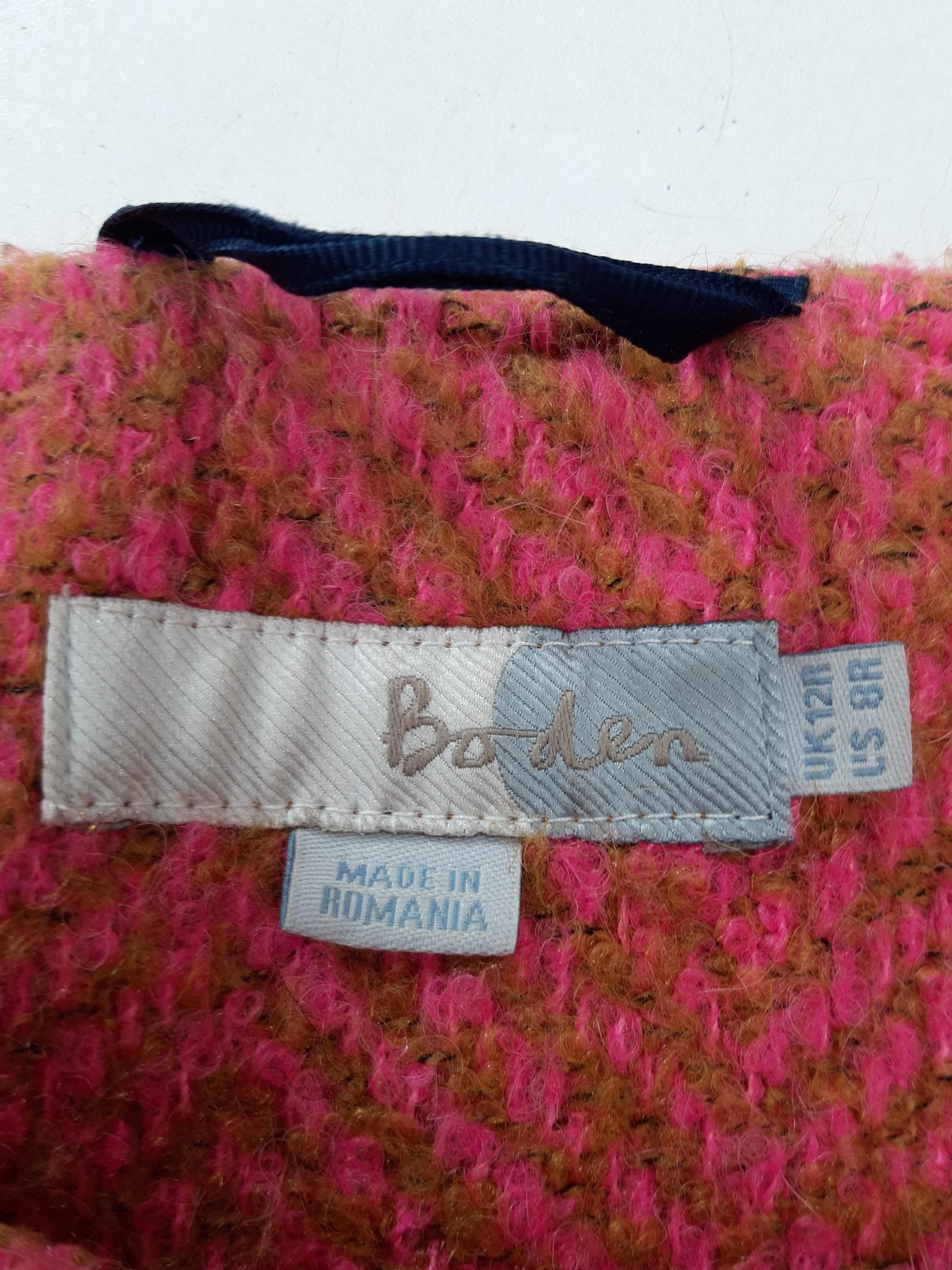Boden Women's Coat UK 12 Multi Acrylic - Image 5