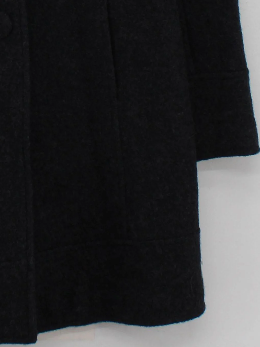 Boden Women's Coat UK 16 Grey Wool with Cotton, Polyester Overcoat - Image 4