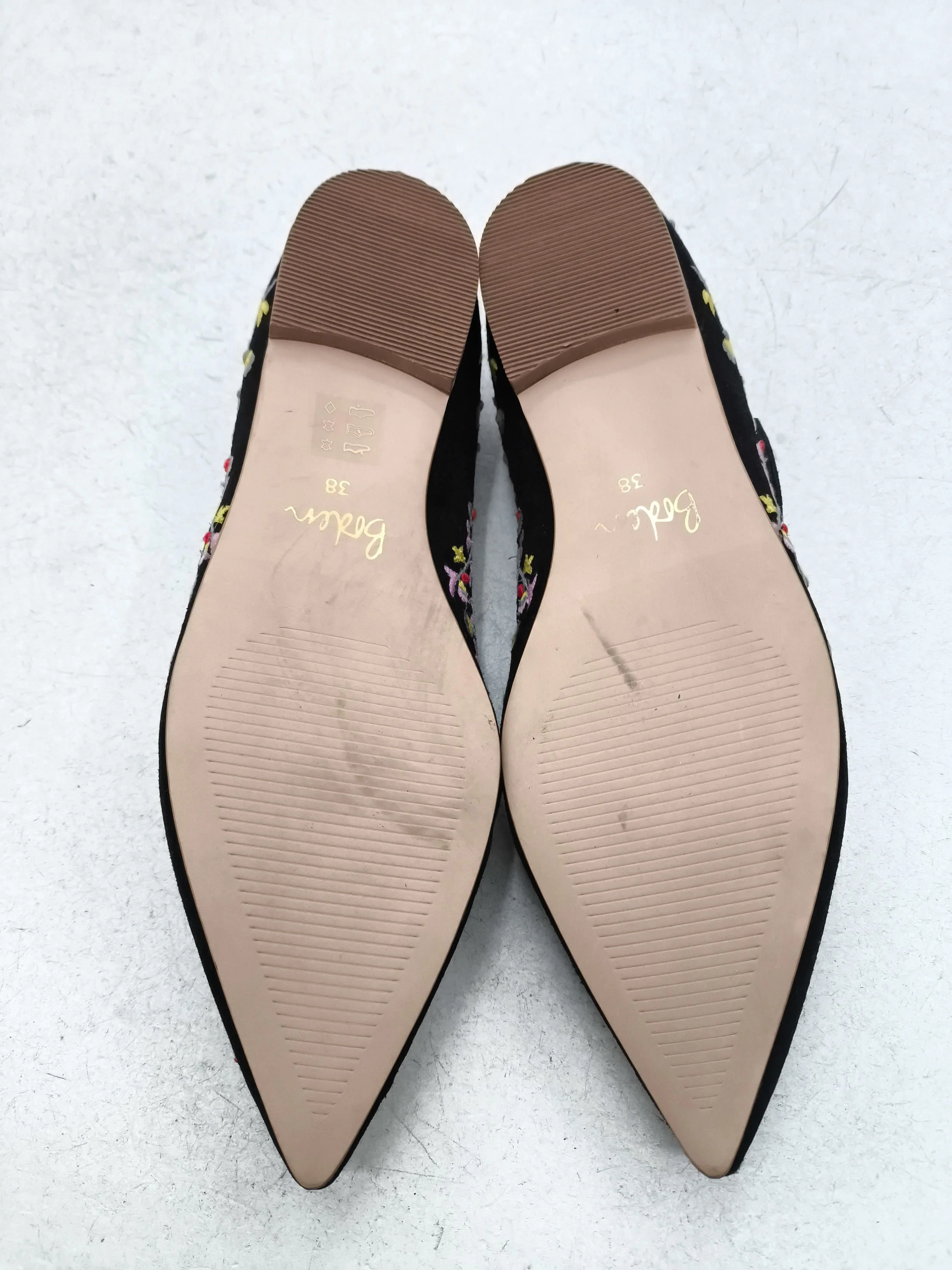 Boden Women's Flat Shoes UK 5 Multi Floral 100% Suede Mary Jane - Image 7