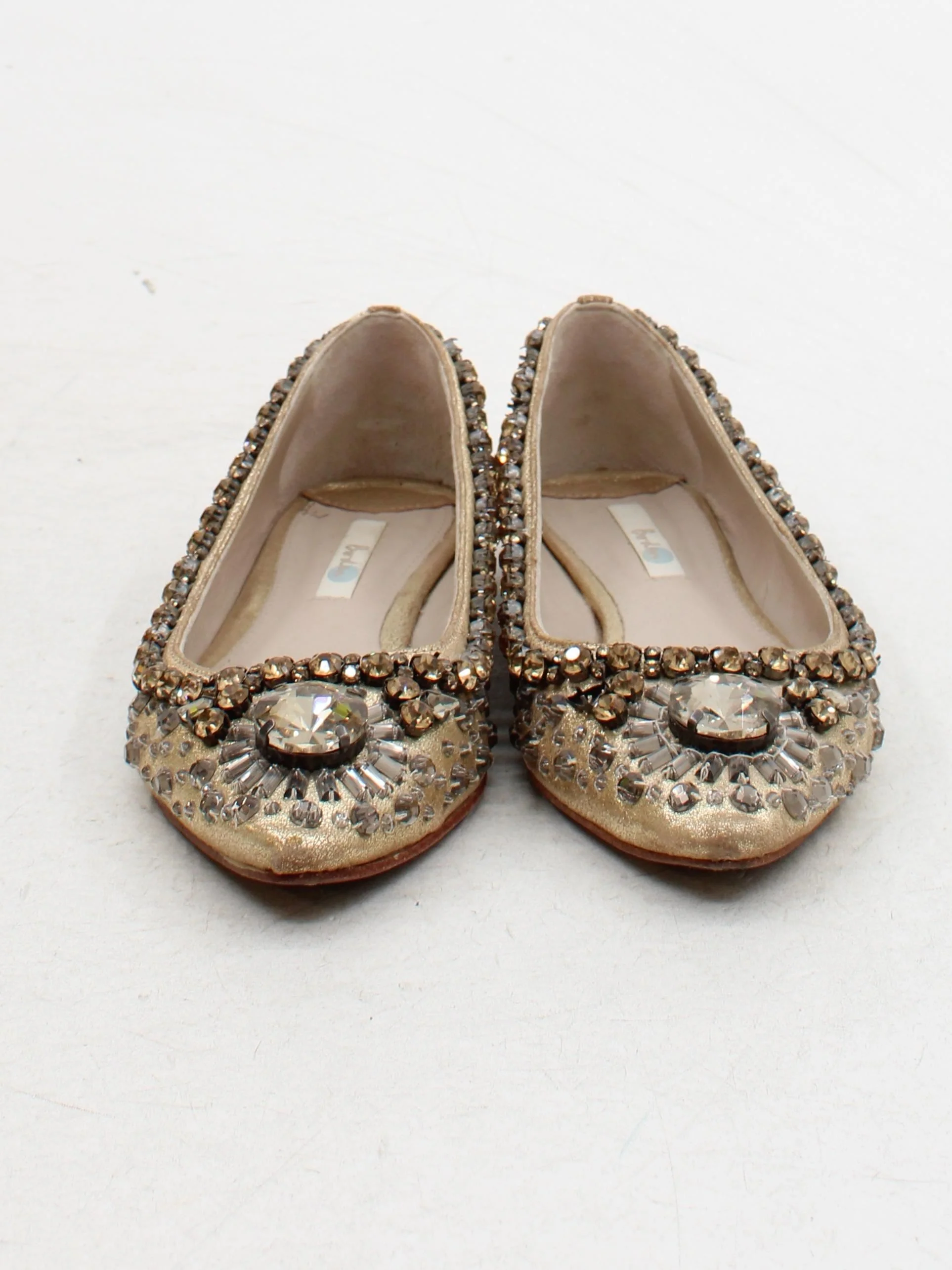 Boden Women's Flat Shoes UK 6 Gold 100% Leather Ballet - Image 2