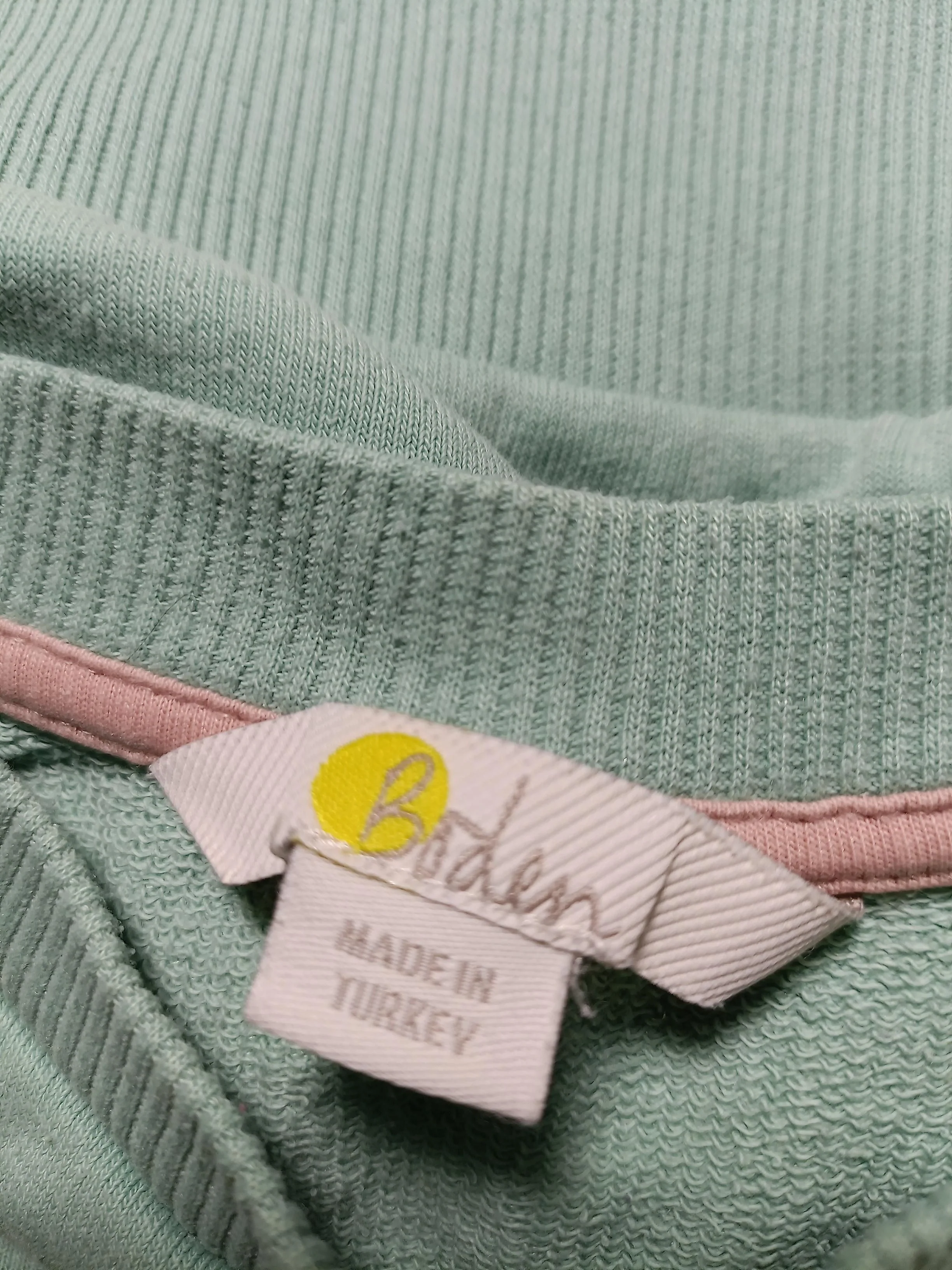 Boden Women's Hoodie S Blue Cotton with Polyester Pullover - Image 5
