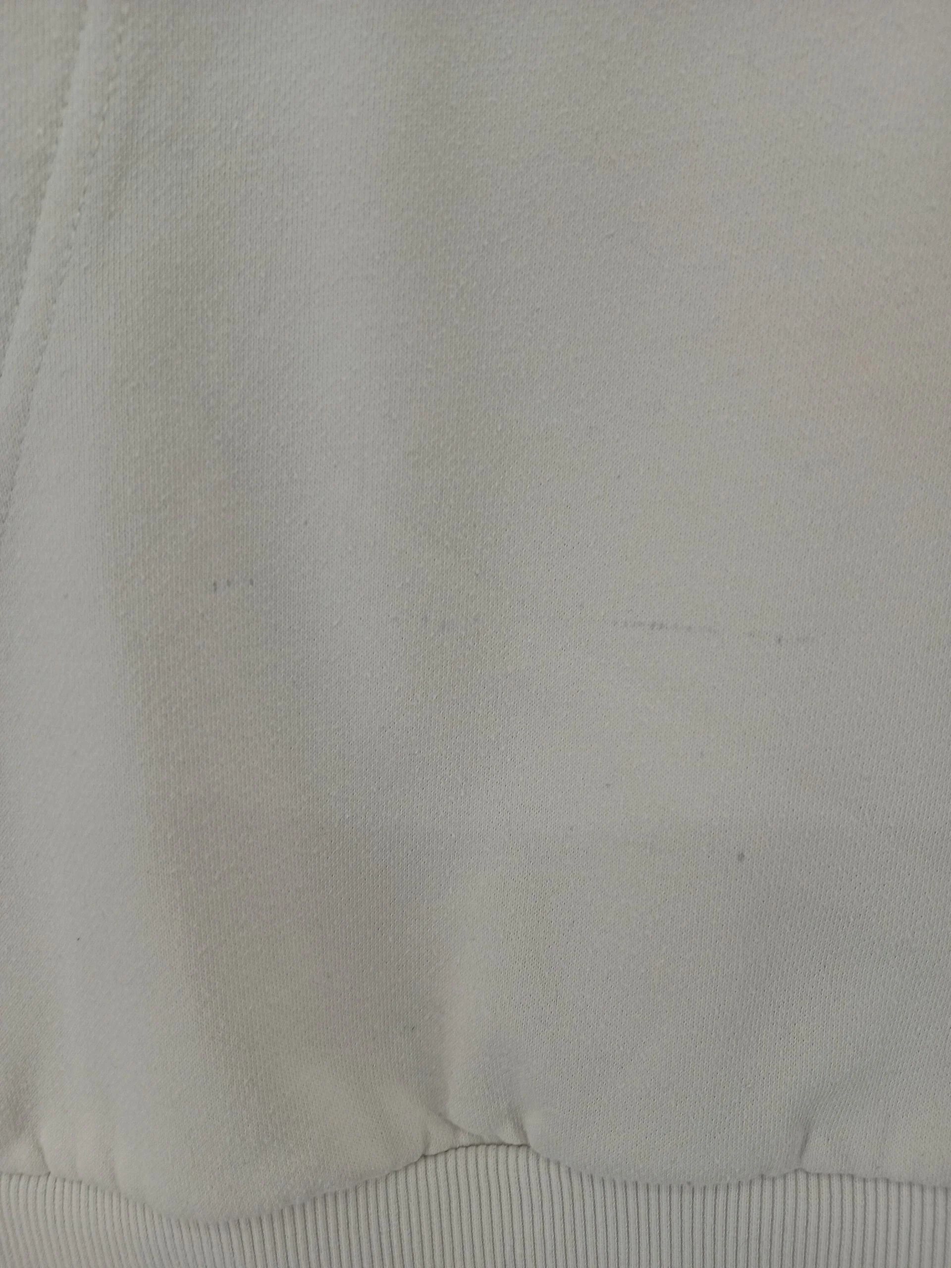 Boden Women's Hoodie UK 12 White Striped Cotton with Polyester Pullover - Image 6