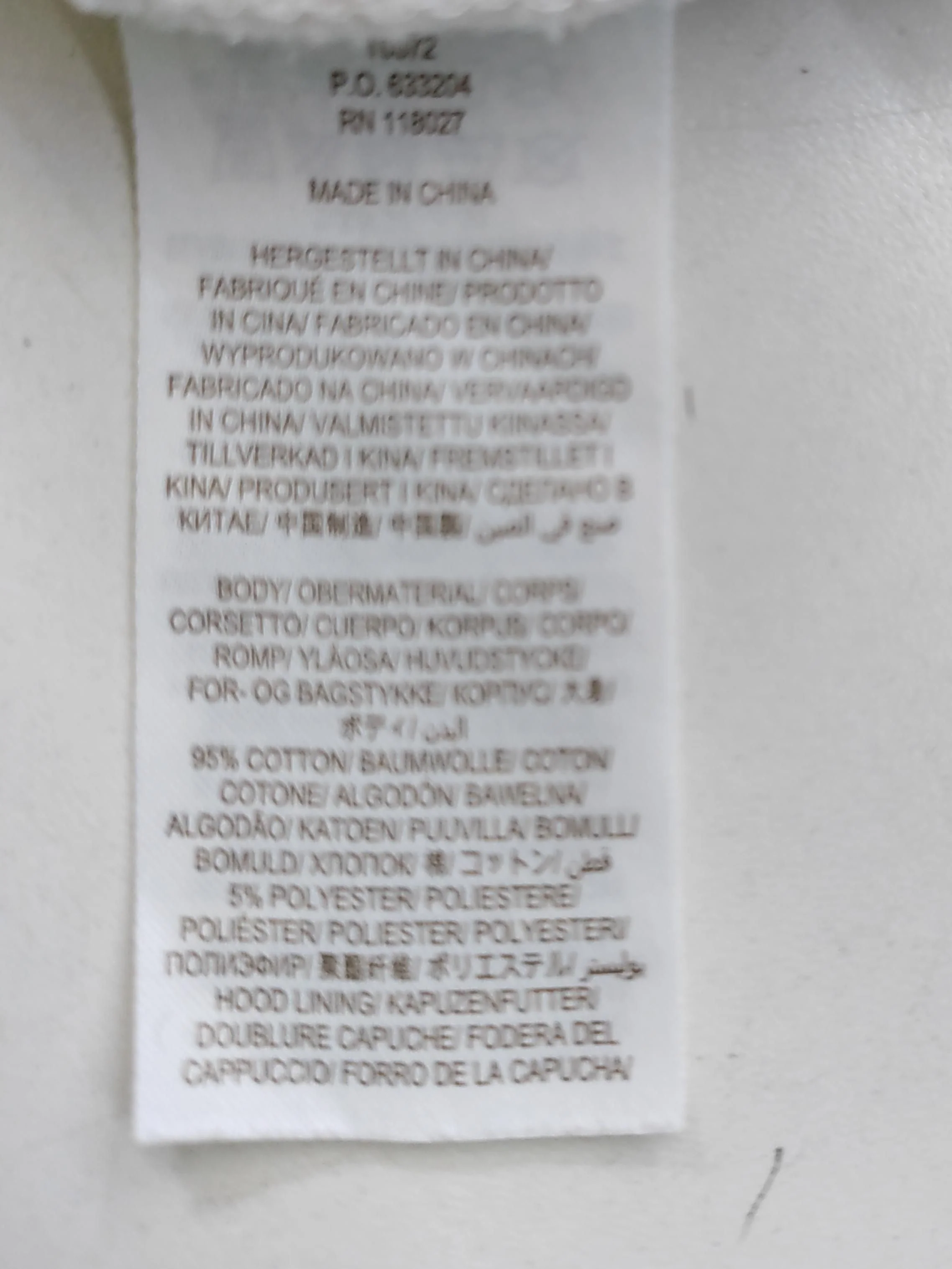Boden Women's Hoodie UK 12 White Striped Cotton with Polyester Pullover - Image 8