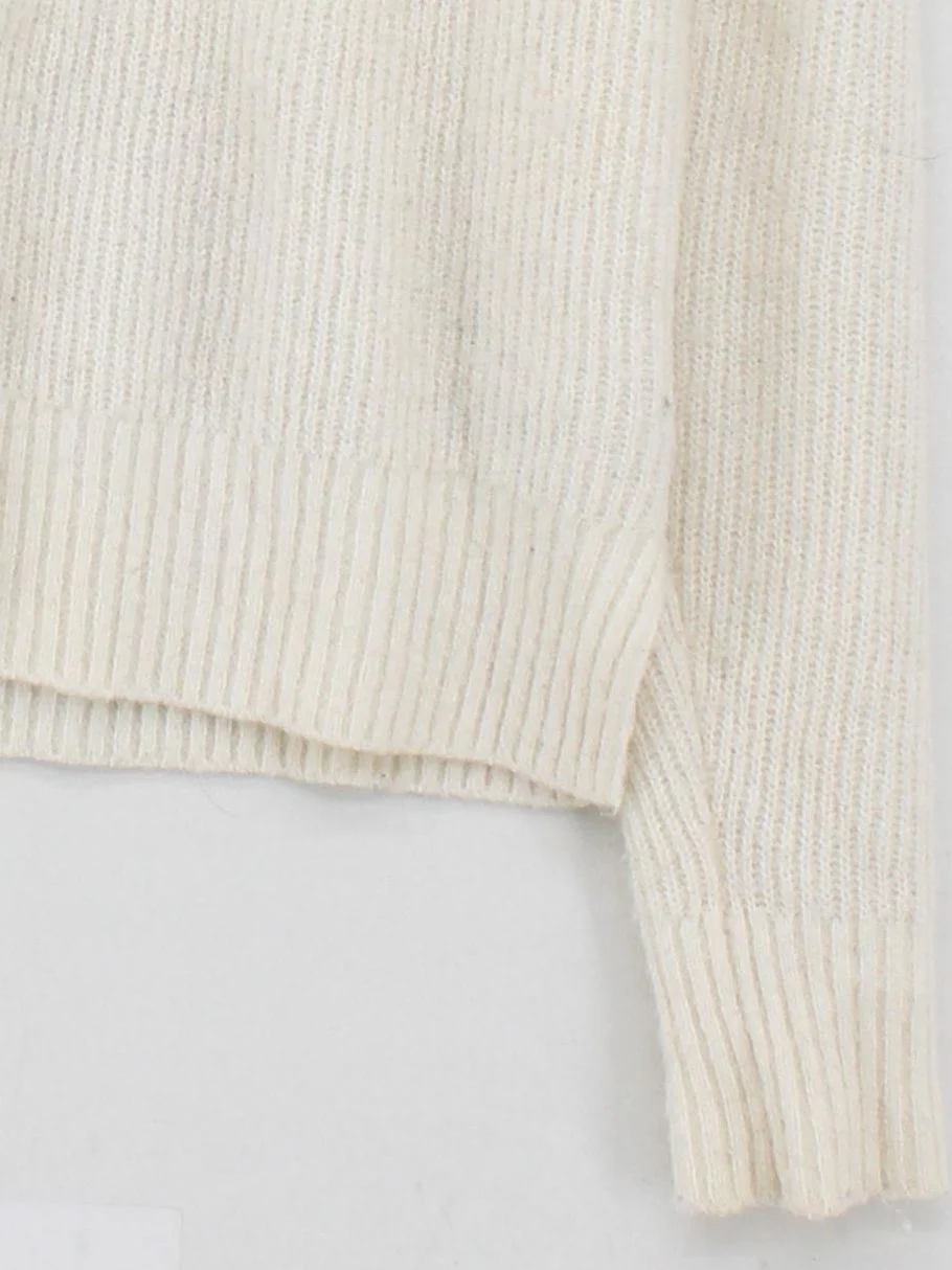 Boden Women's Hoodie UK 8 Cream Polyamide - Image 4