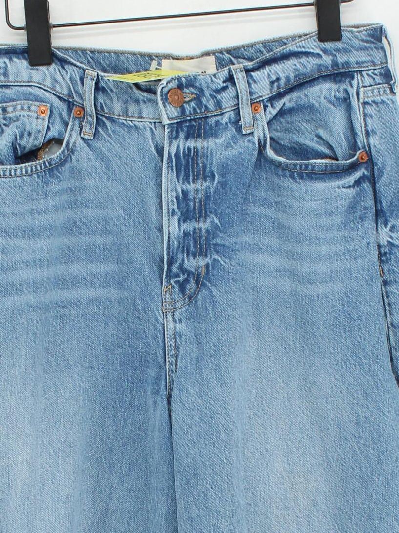 Boden Women's Jeans M Blue 100% Cotton Wide-Leg - Image 3