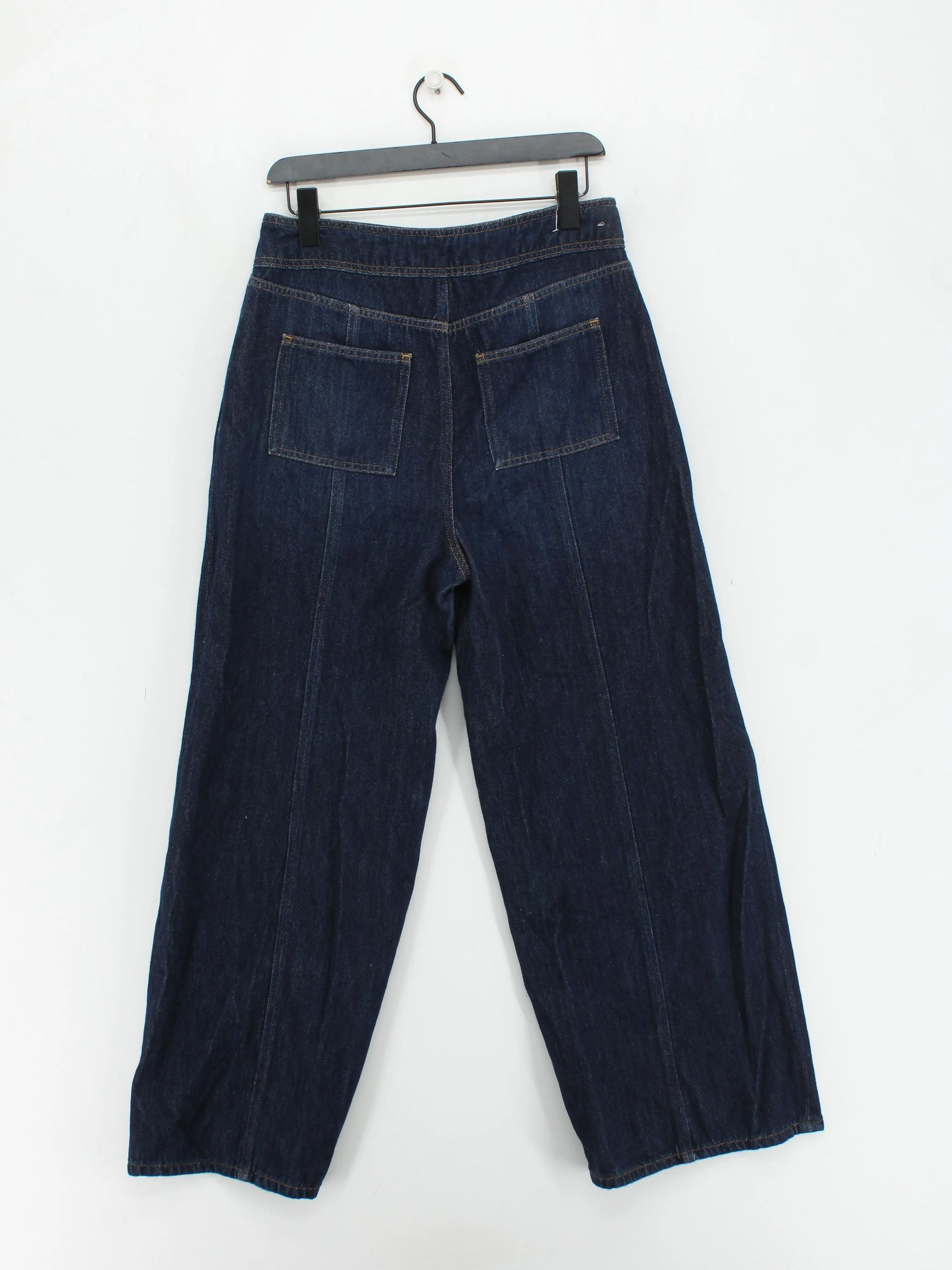 Boden Women's Jeans UK 12 Blue 100% Other Wide-Leg - Image 2