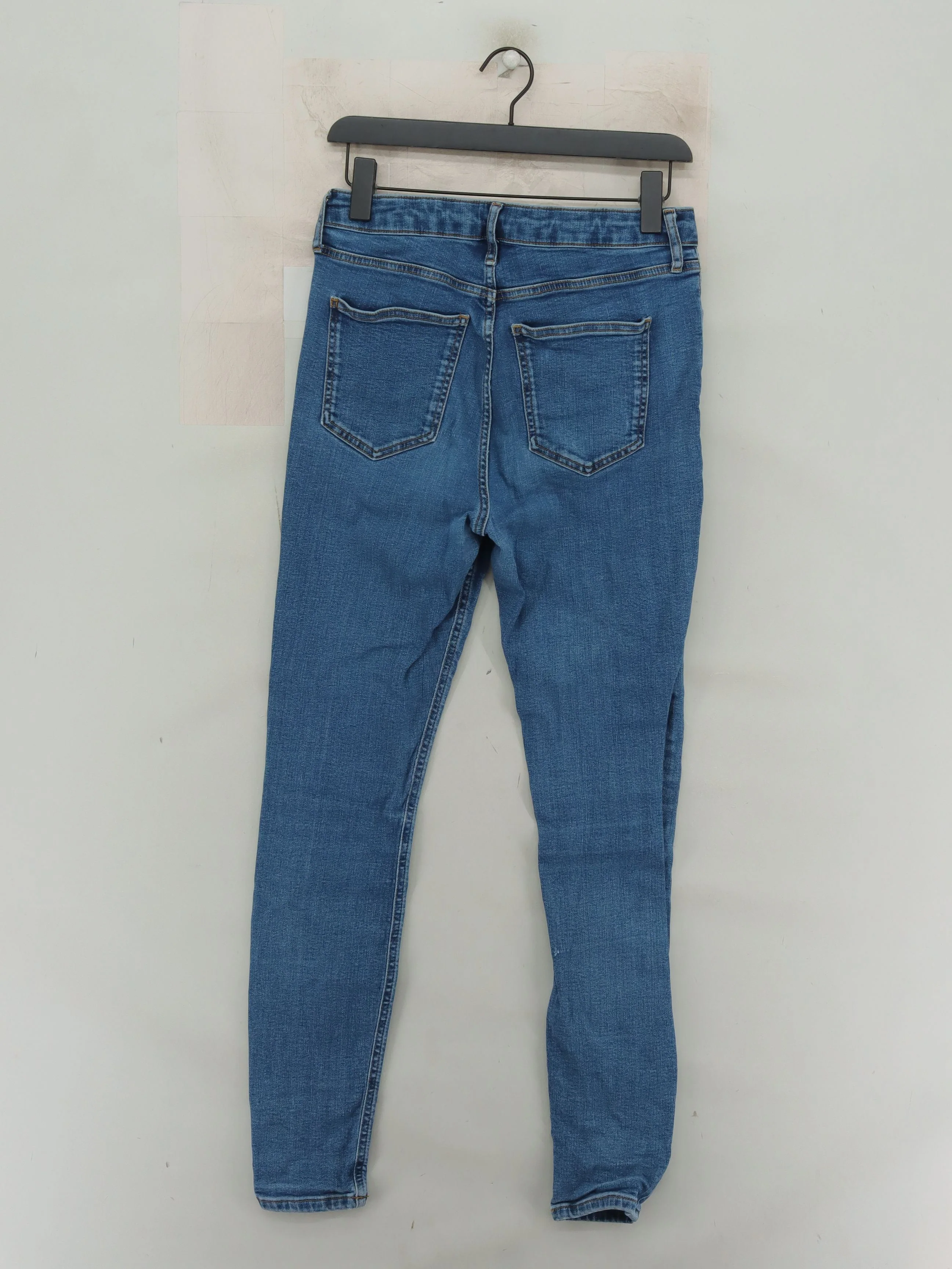 Boden Women's Jeans UK 12 Blue Cotton with Elastane Skinny - Image 2