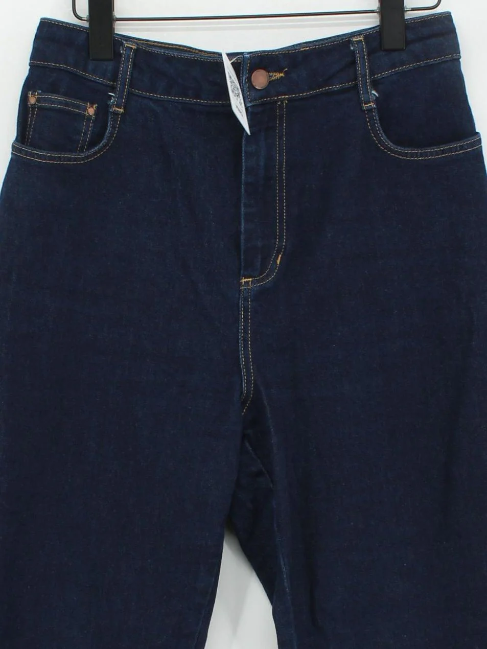 Boden Women's Jeans UK 12 Blue Cotton with Polyester, Elastane Flared - Image 3
