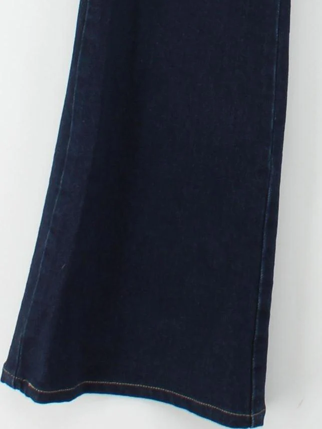 Boden Women's Jeans UK 12 Blue Cotton with Polyester, Elastane Flared - Image 4