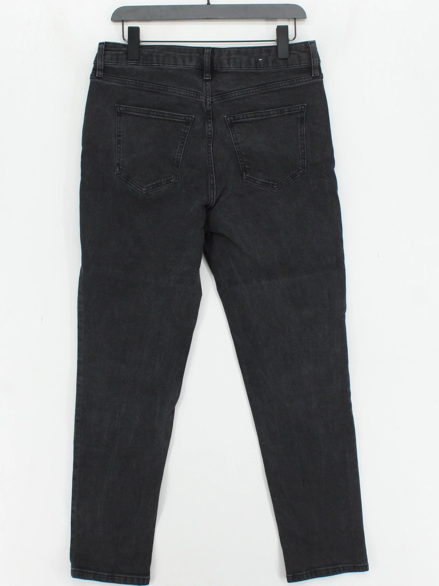 Boden Women's Jeans UK 14 Black Cotton with Elastane Boyfriend - Image 2