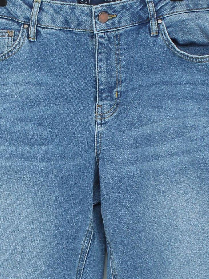 Boden Women's Jeans UK 14 Blue Cotton with Elastane Boyfriend - Image 3