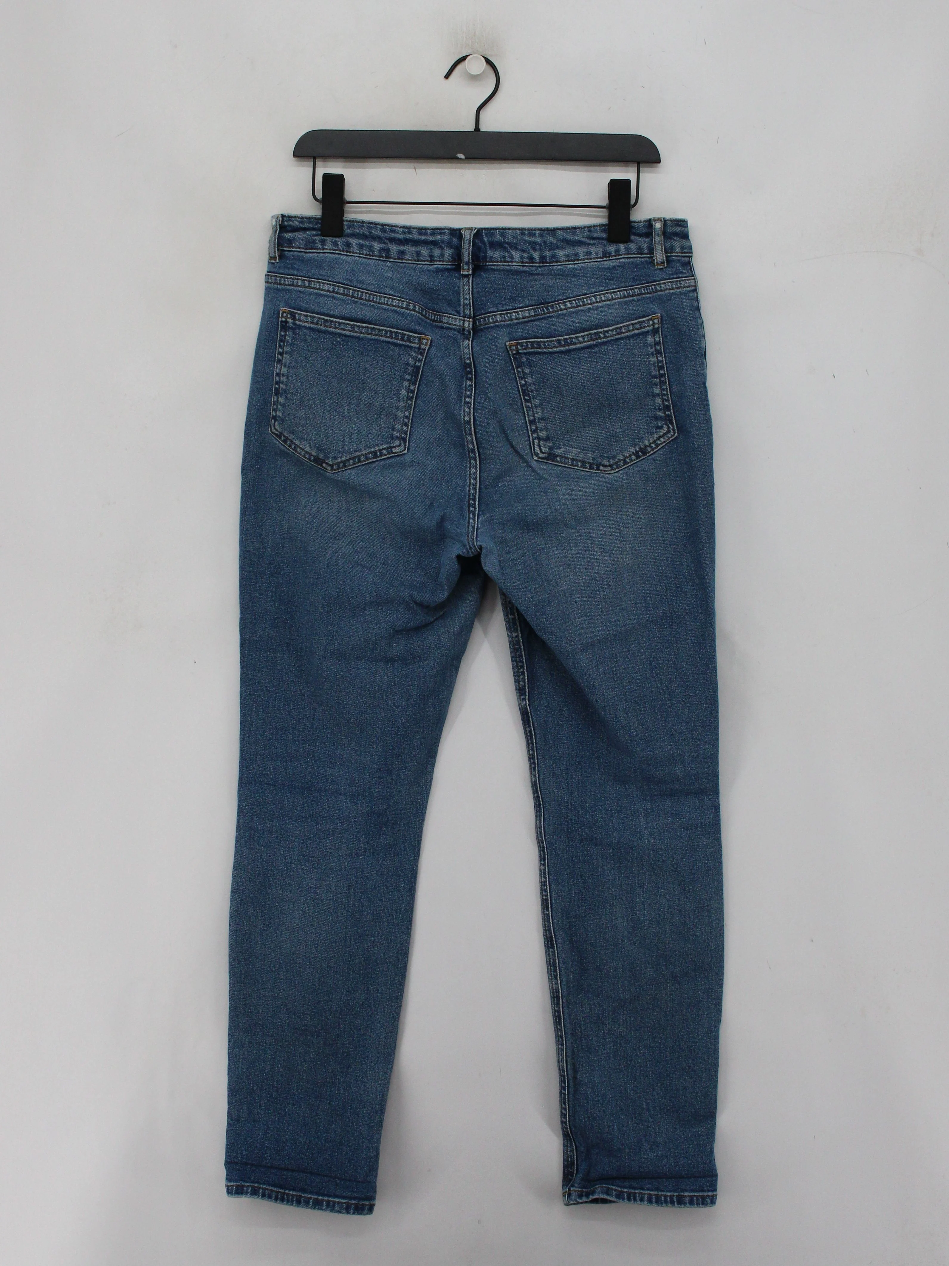 Boden Women's Jeans UK 14 Blue Cotton with Elastane Skinny - Image 2