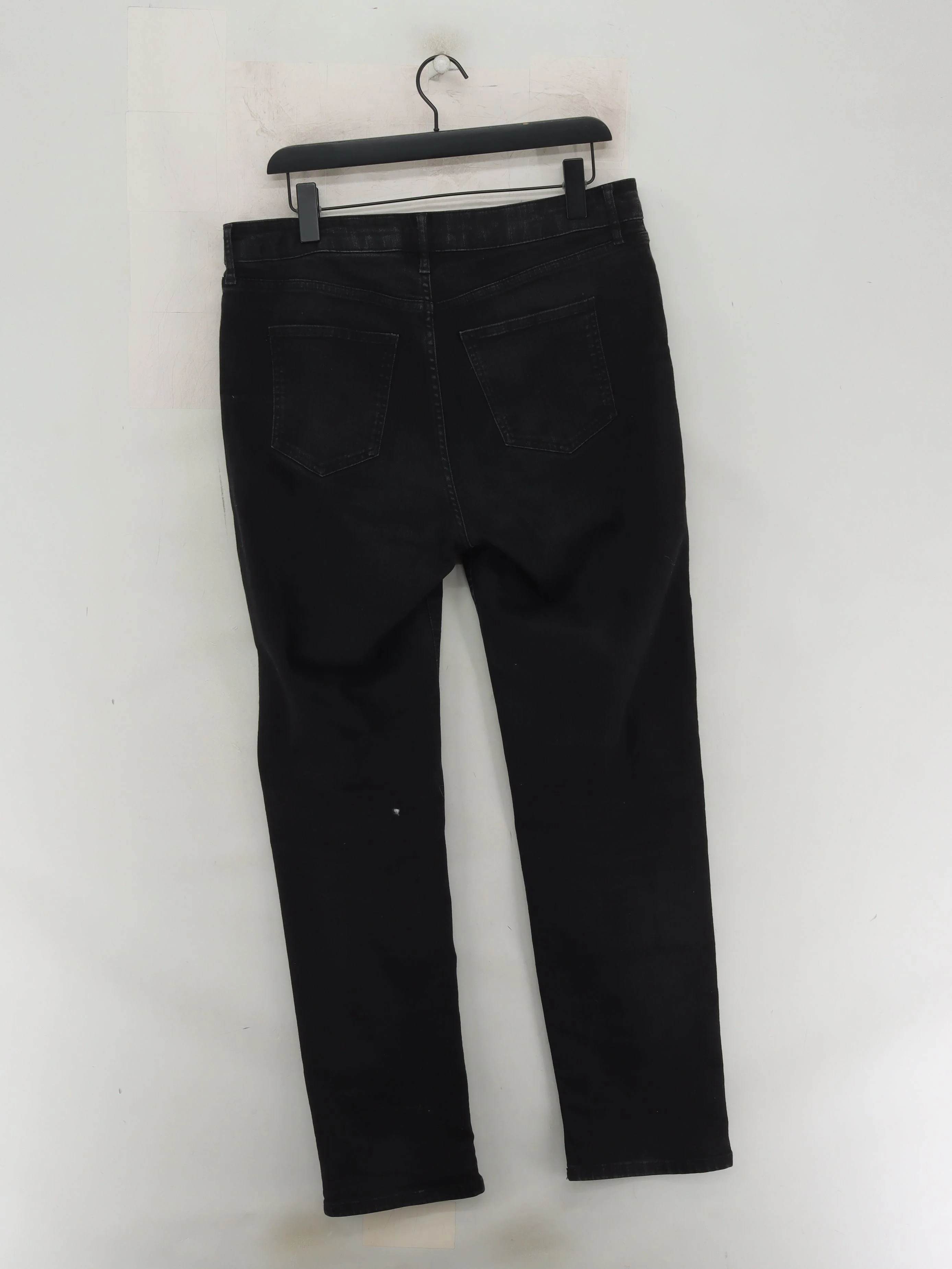 Boden Women's Jeans UK 16 Black Cotton with Polyester Straight - Image 2