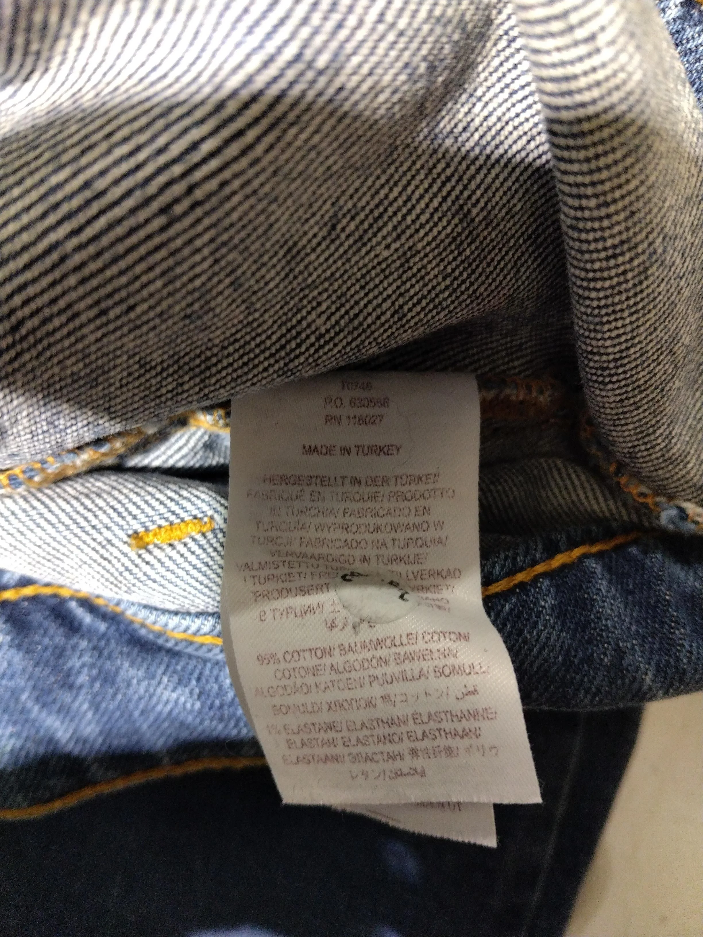 Boden Women's Jeans UK 18 Blue Cotton with Elastane Wide-Leg - Image 6