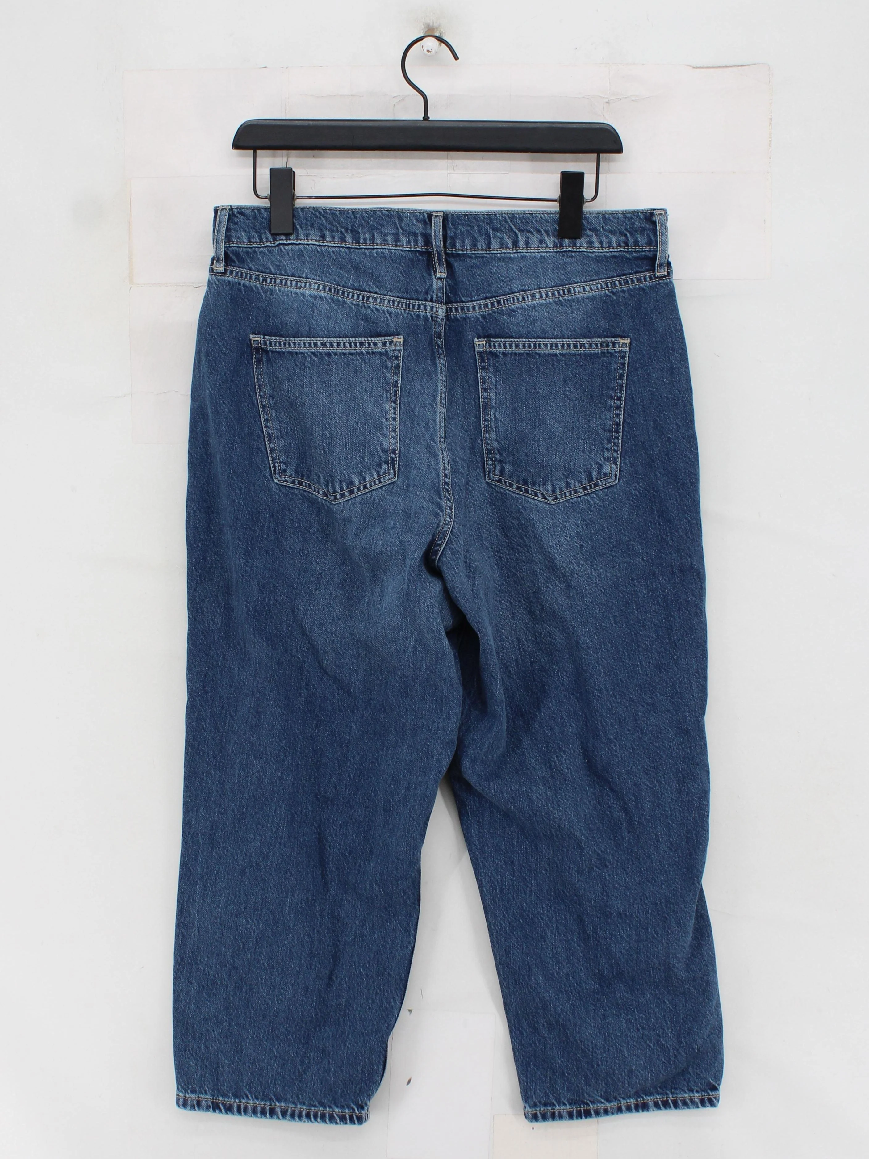 Boden Women's Jeans W 30 in Blue 100% Cotton Wide-Leg - Image 2