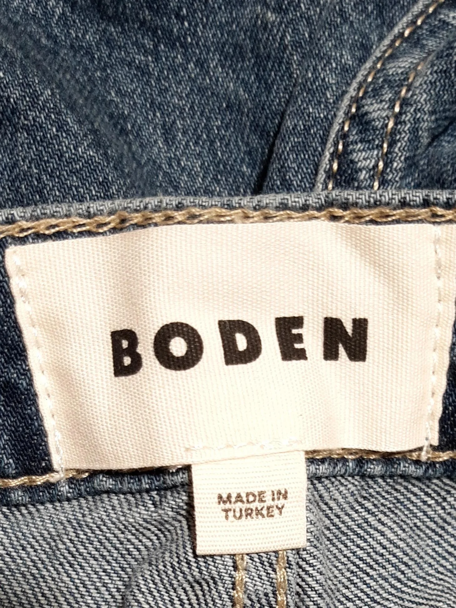 Boden Women's Jeans W 30 in Blue 100% Cotton Wide-Leg - Image 5