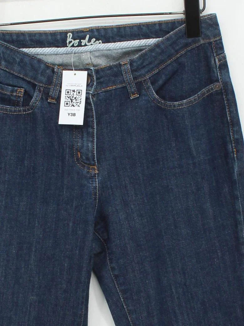 Boden Women's Jeans W 38 in Blue 100% Cotton Skinny - Image 3