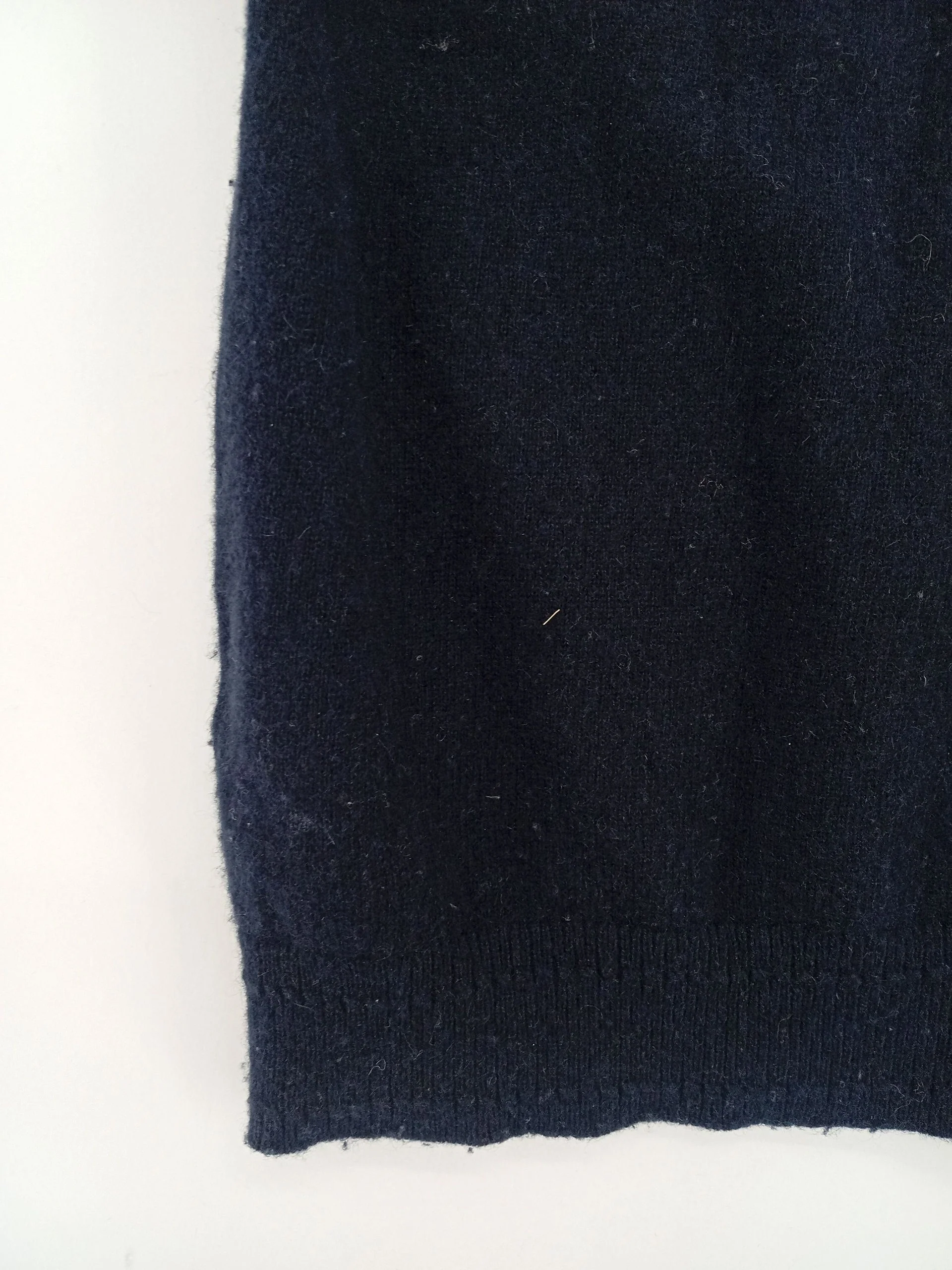 Boden Women's Jumper L Blue 100% Cashmere Round Neck Vest - Image 5