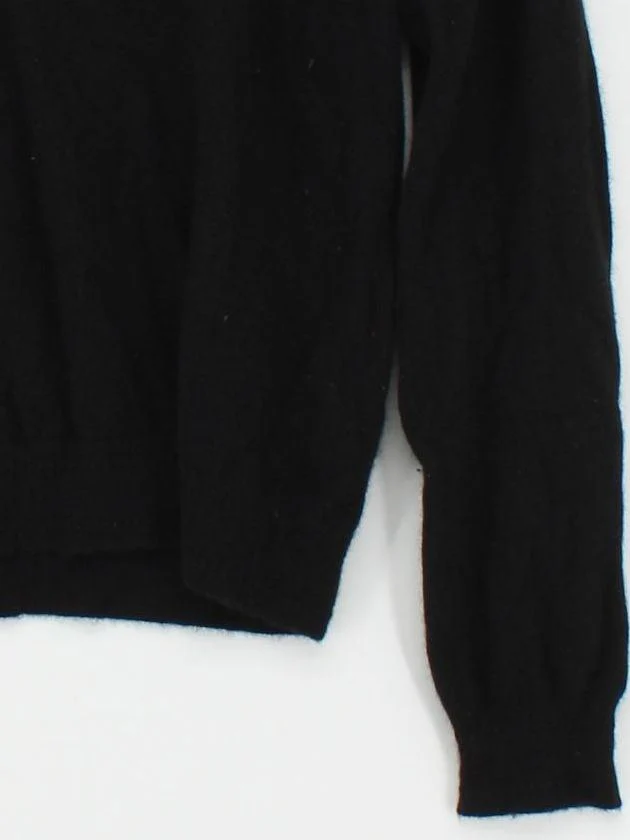 Boden Women's Jumper M Black 100% Cashmere V-Neck Pullover - Image 4