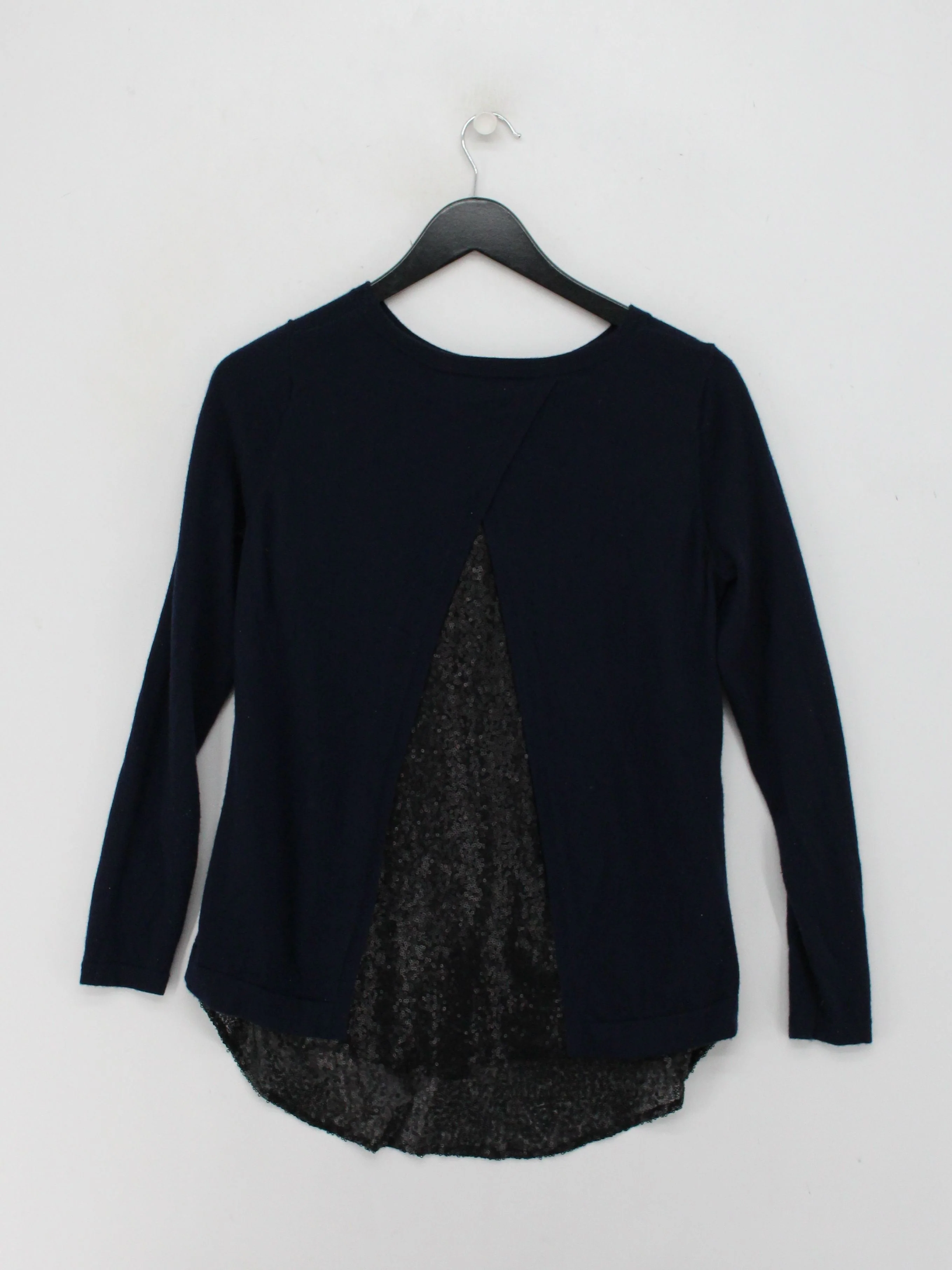 Boden Women's Jumper M Blue 100% Wool Round Neck Pullover - Image 2