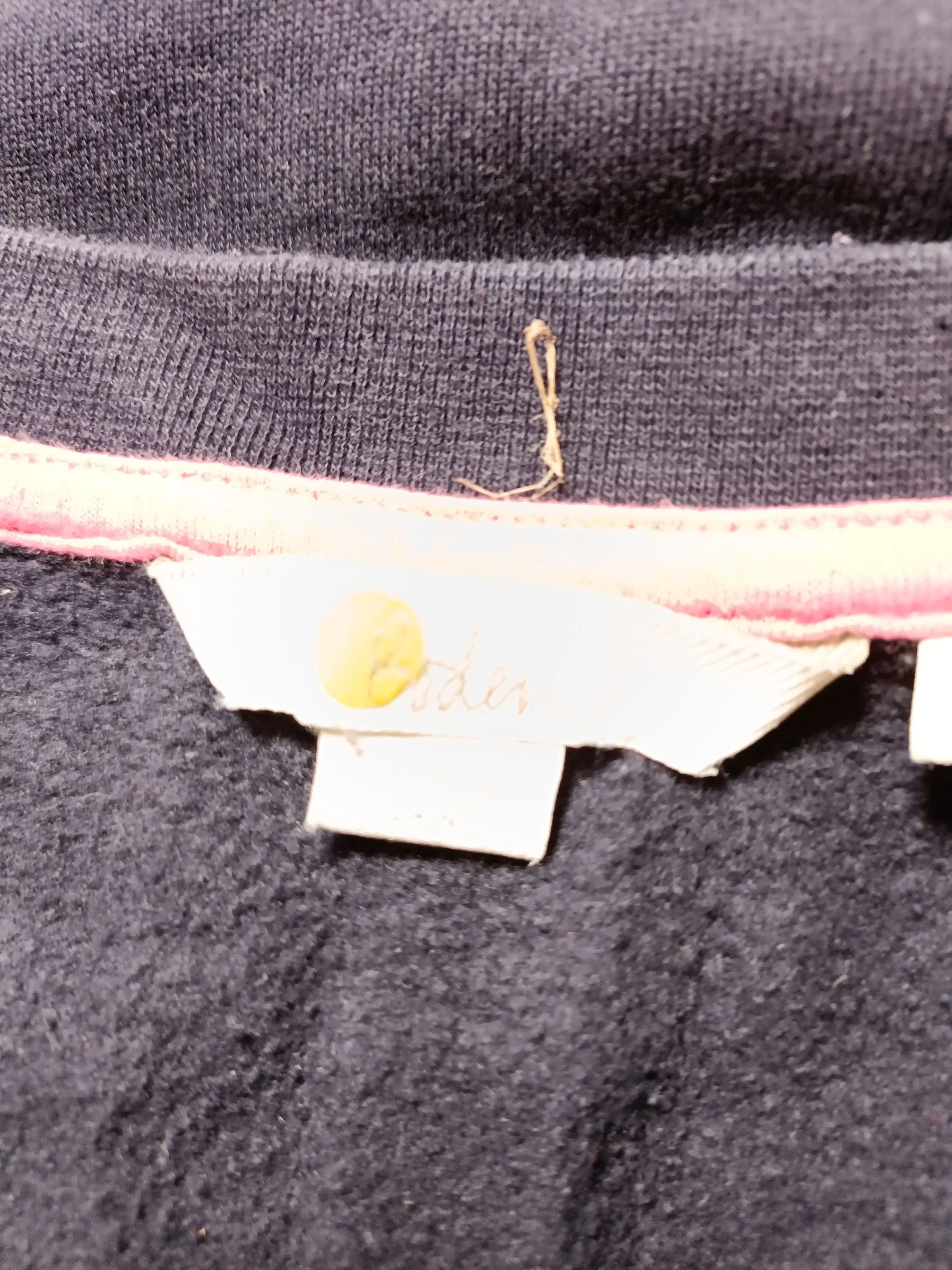 Boden Women's Jumper M Blue Graphic Cotton with Polyester Crew Neck Pullover - Image 5