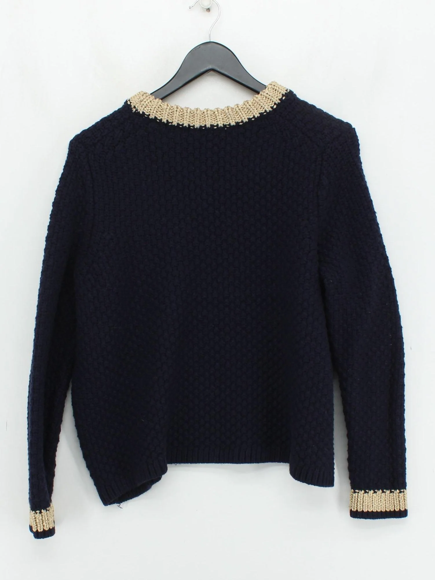Boden Women's Jumper M Blue Wool with Polyamide, Polyester, Other Pullover - Image 2