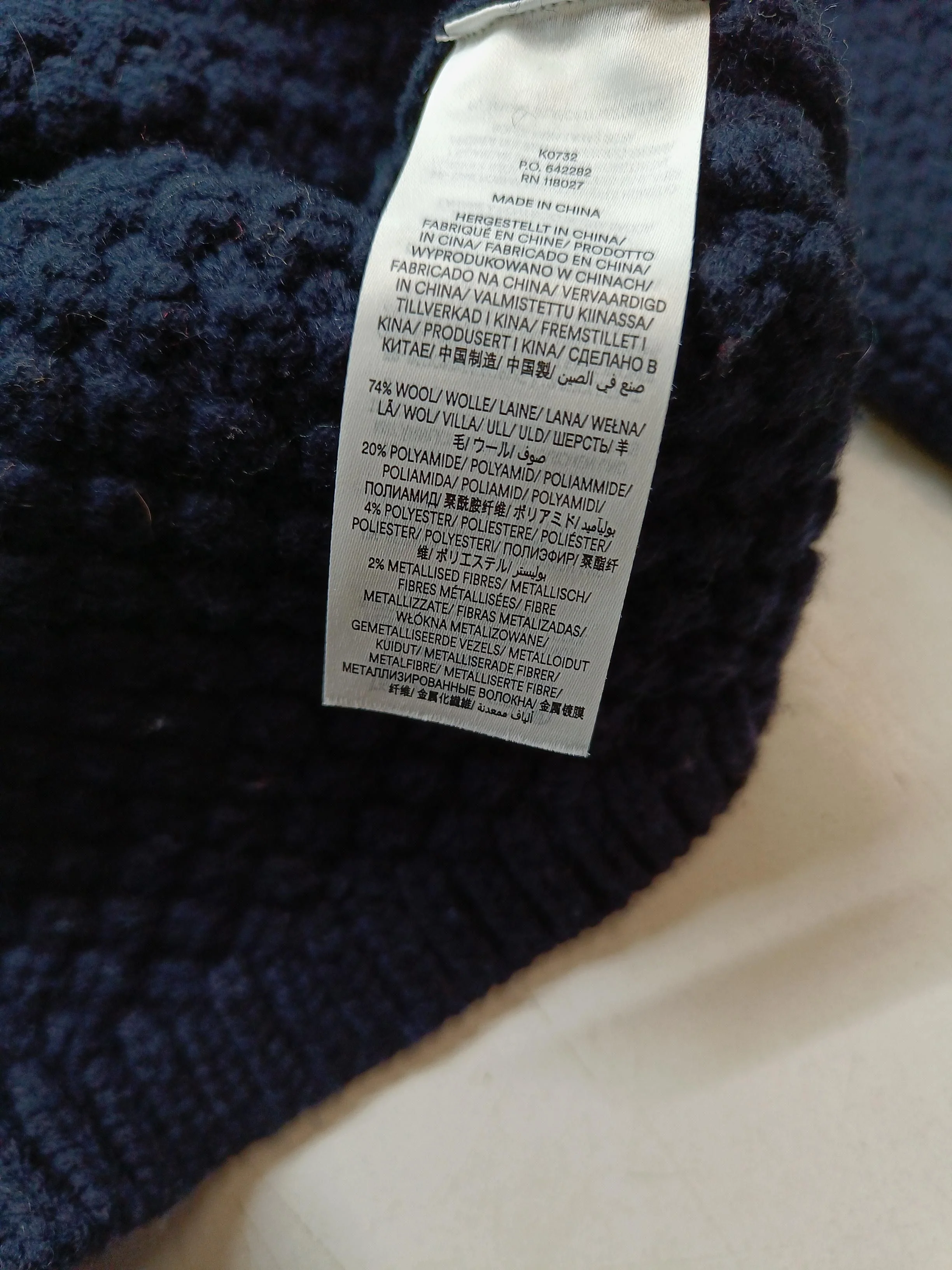 Boden Women's Jumper M Blue Wool with Polyamide, Polyester, Other Pullover - Image 6