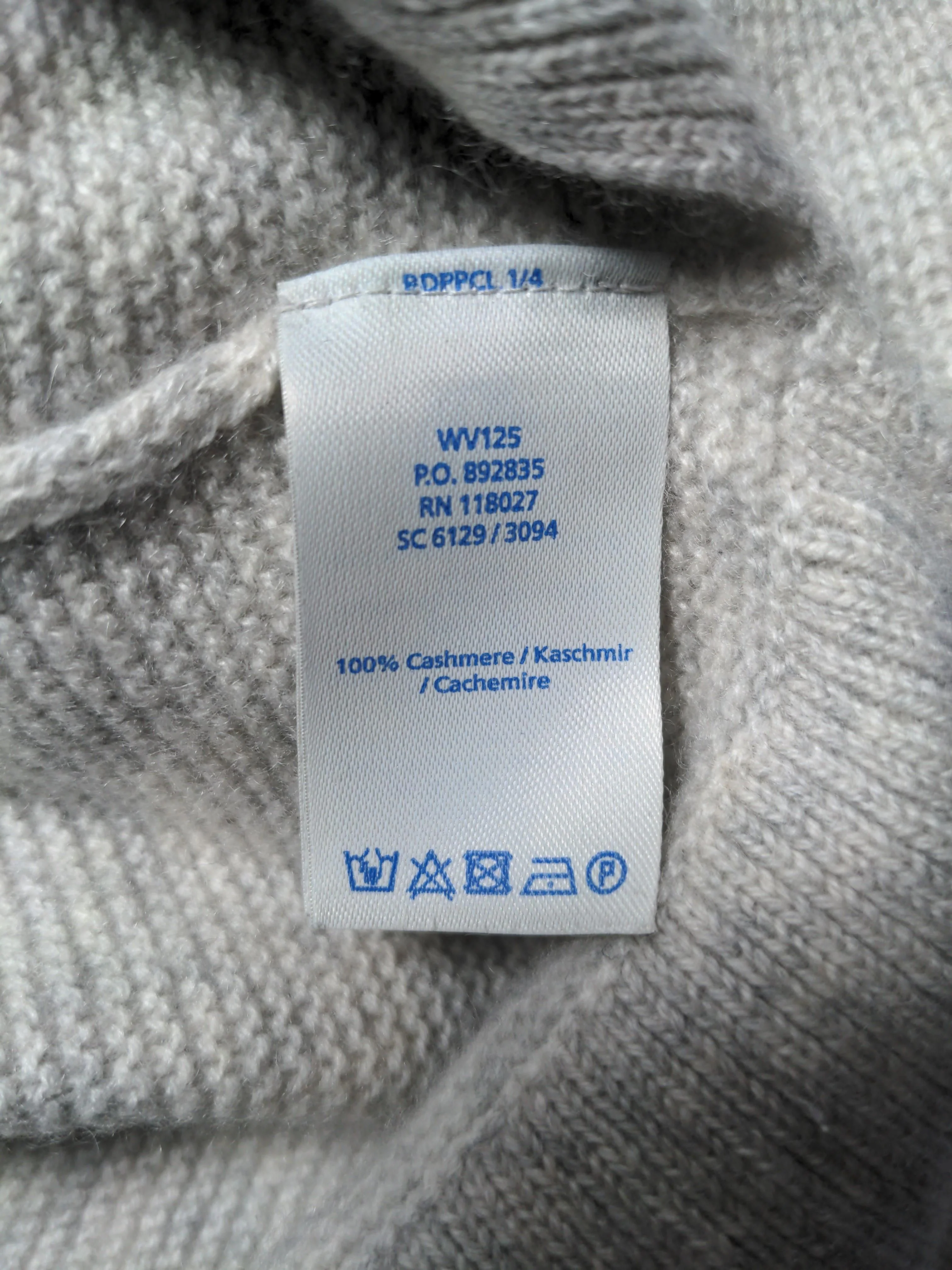 Boden Women's Jumper M Grey 100% Cashmere Round Neck Pullover - Image 7