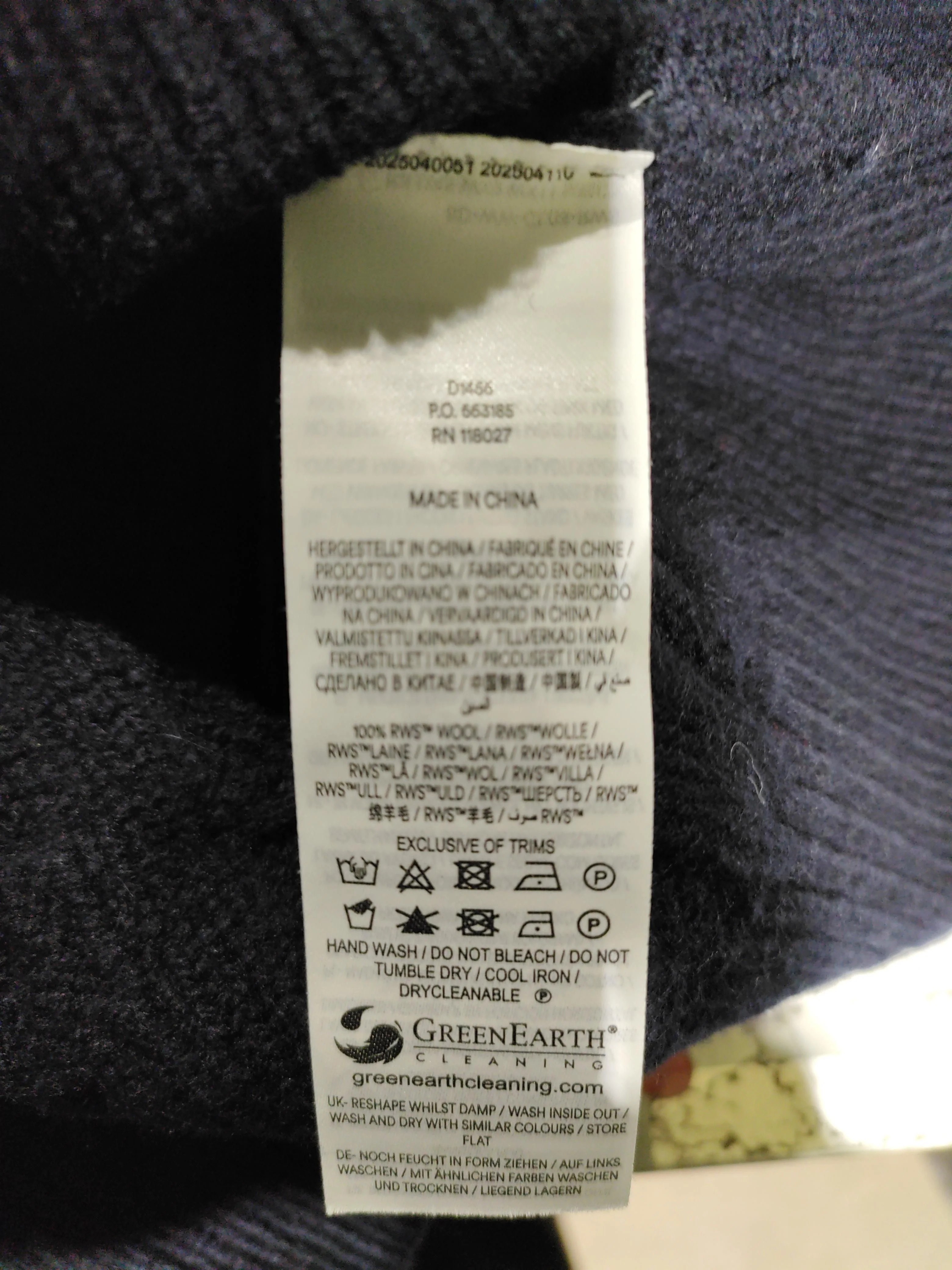Boden Women's Jumper UK 10 Blue 100% Wool Crew Neck Pullover - Image 6