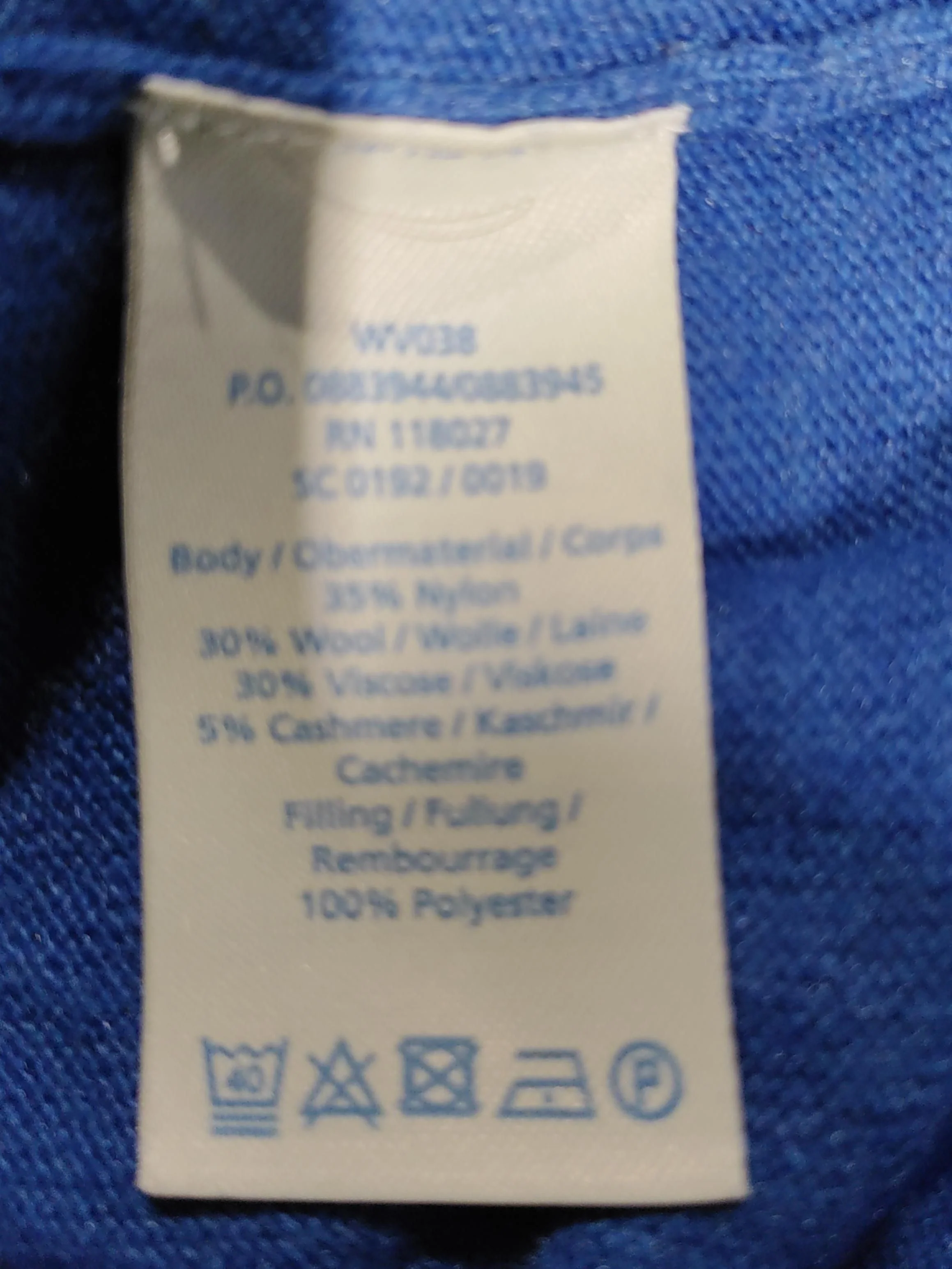 Boden Women's Jumper UK 10 Blue Nylon with Wool, Viscose, Cashmere Pullover - Image 6