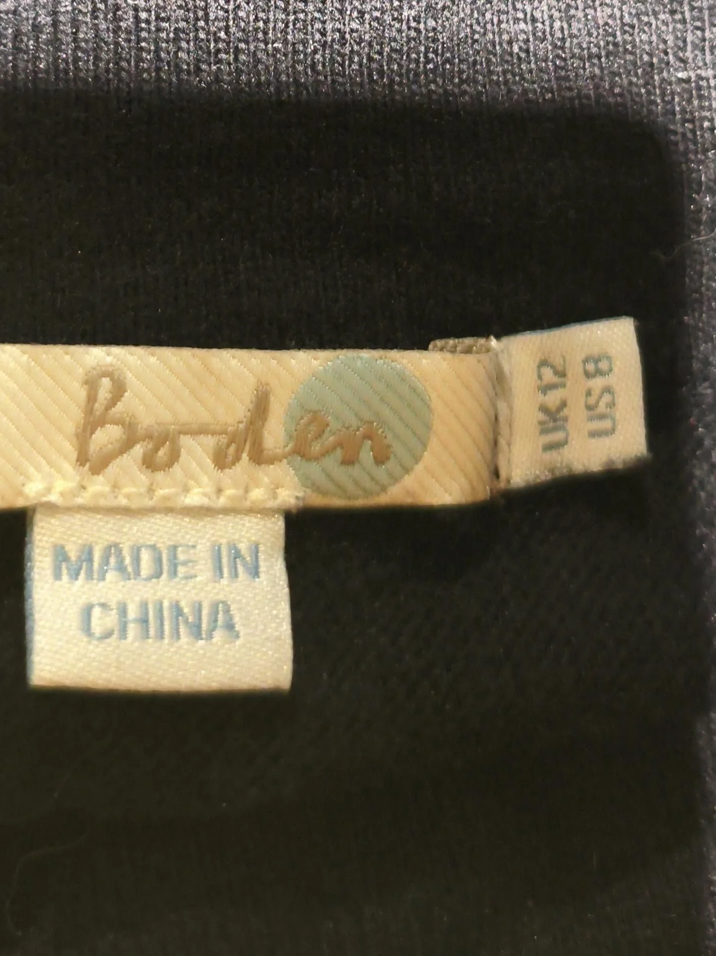 Boden Women's Jumper UK 12 Black Cotton with Viscose, Nylon, Cashmere Pullover - Image 6