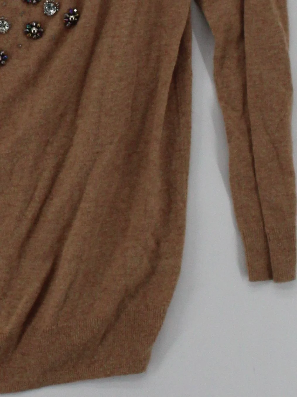 Boden Women's Jumper UK 12 Tan Nylon with Wool, Viscose, Cashmere Pullover - Image 4