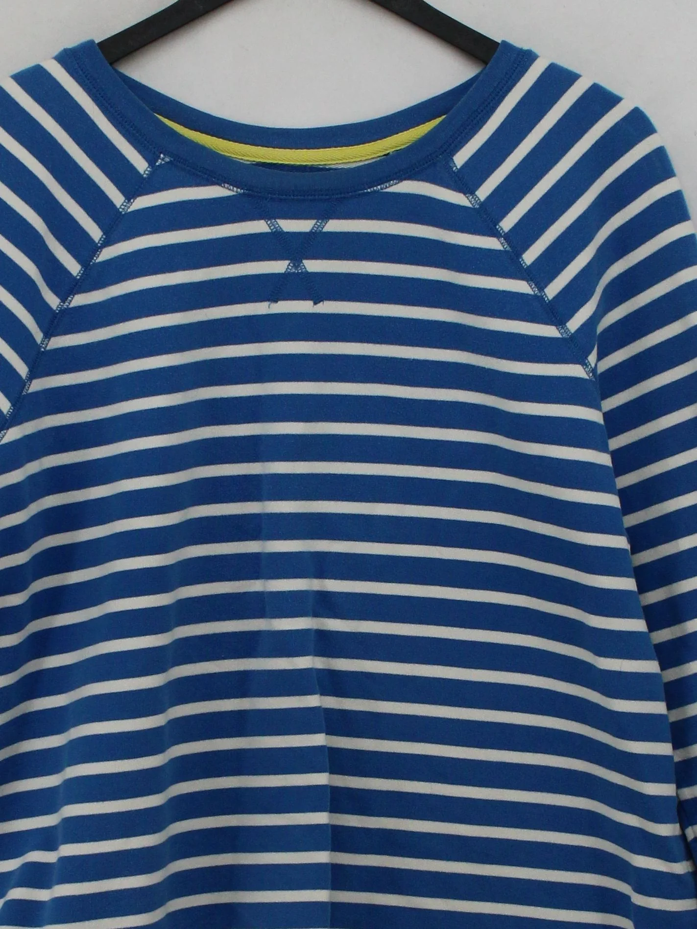 Boden Women's Jumper UK 18 Multi Striped 100% Cotton Crew Neck Pullover - Image 3