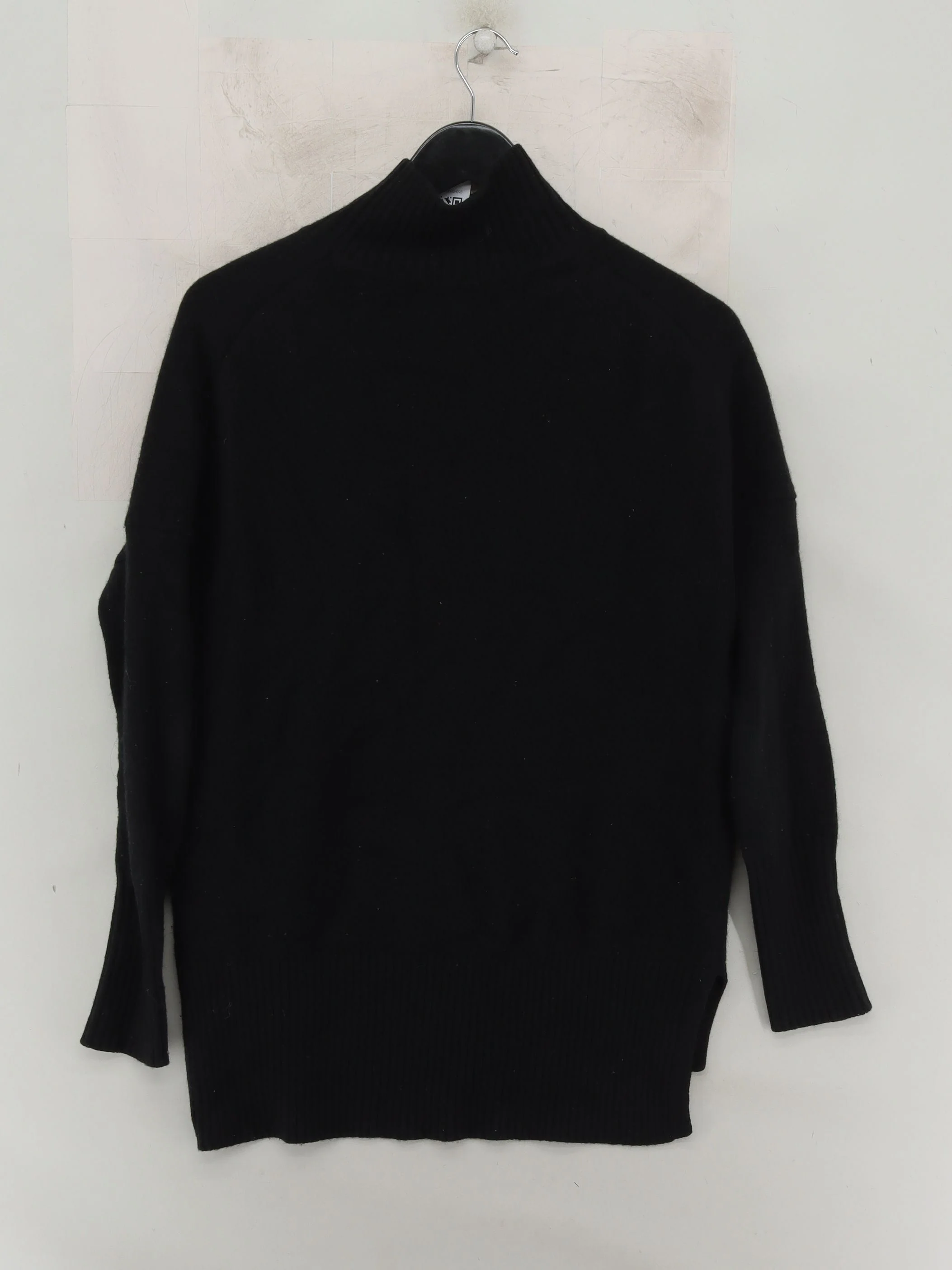 Boden Women's Jumper UK 8 Black 100% Wool High Neck Pullover - Image 2