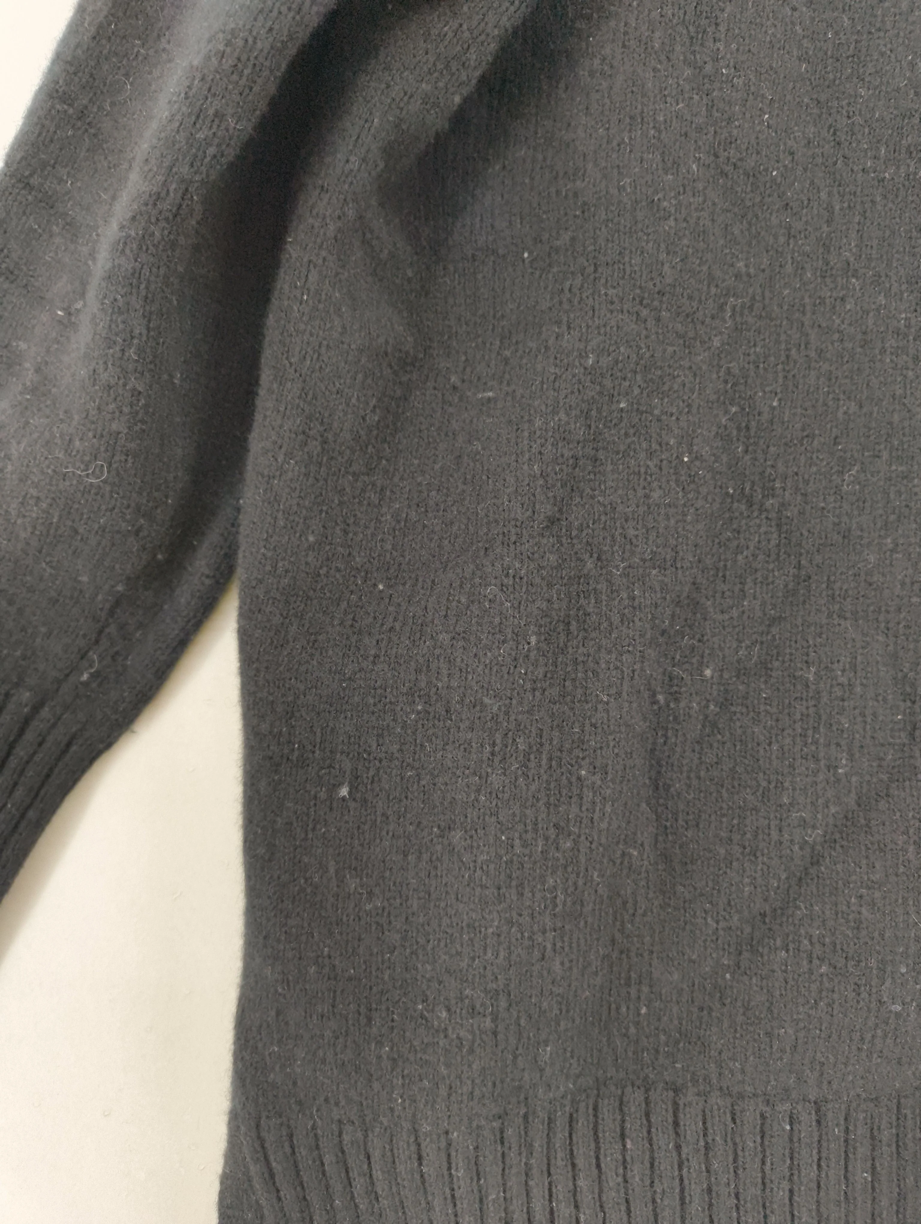 Boden Women's Jumper UK 8 Black 100% Wool High Neck Pullover - Image 5