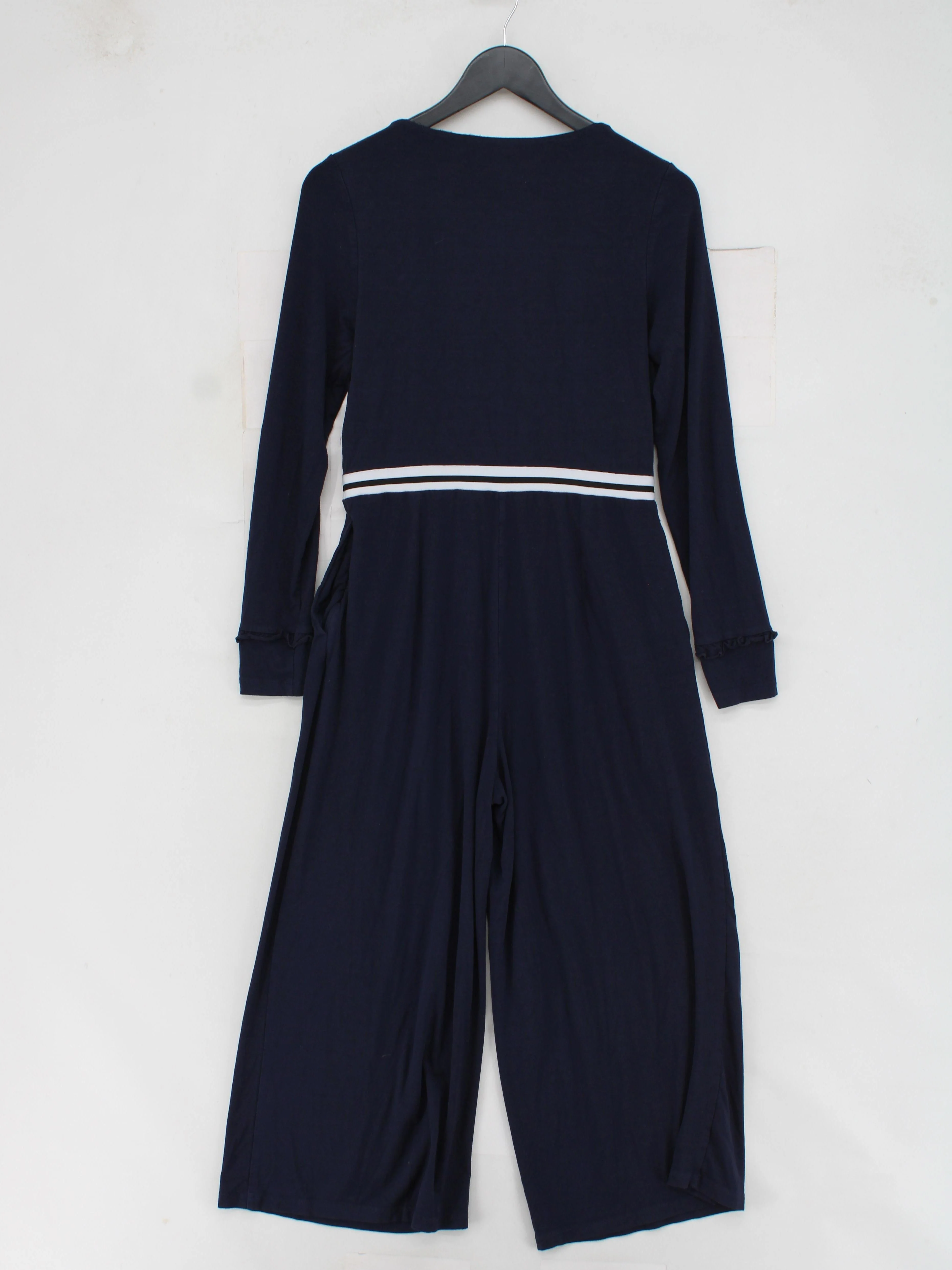 Boden Women's Jumpsuit UK 12 Blue 100% Other Wide-Leg Jumpsuit - Image 2