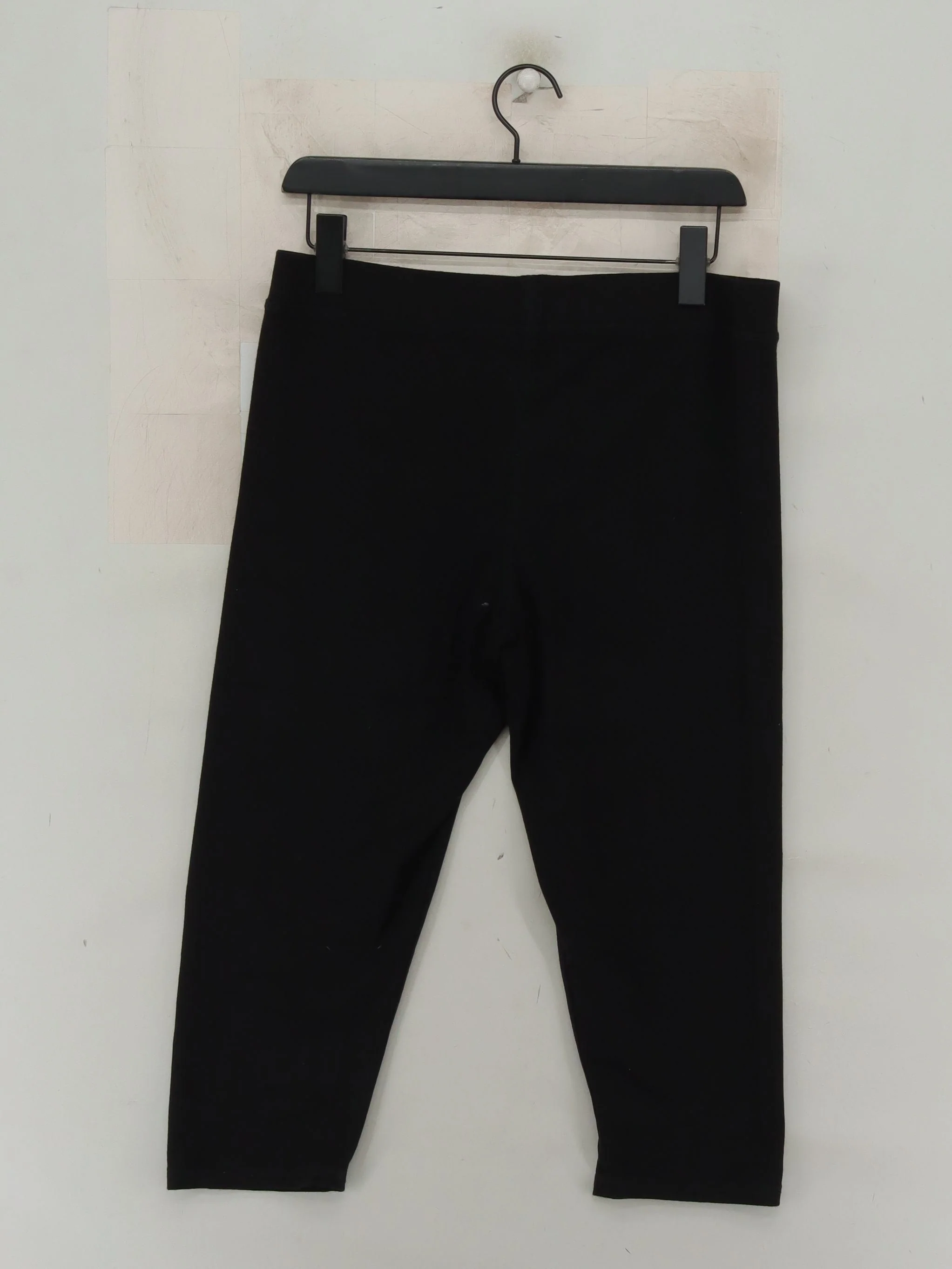 Boden Women's Leggings UK 18 Black Viscose with Elastane Capri - Image 2