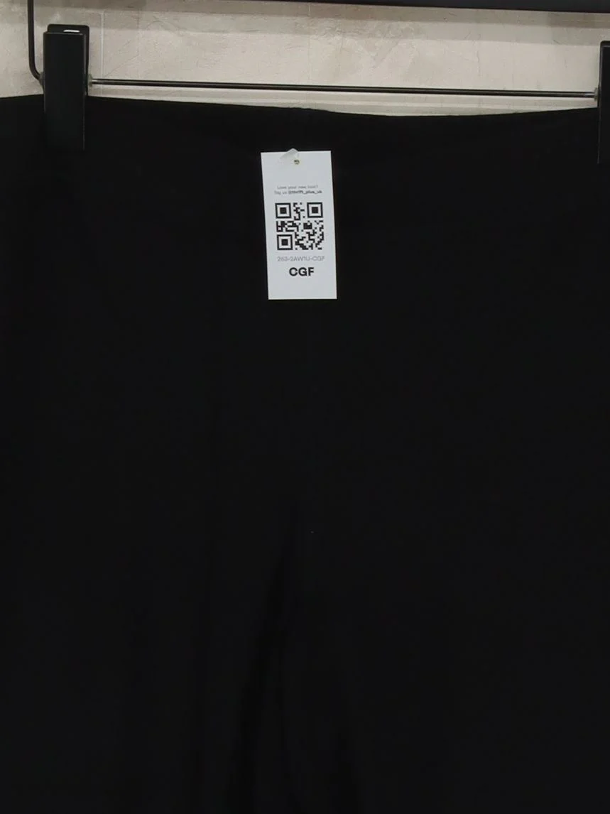 Boden Women's Leggings UK 18 Black Viscose with Elastane Capri - Image 3