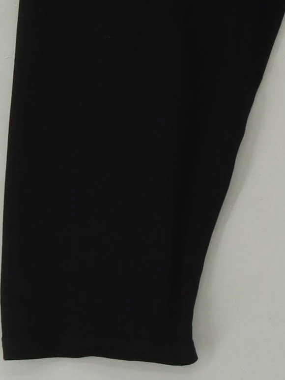 Boden Women's Leggings UK 18 Black Viscose with Elastane Capri - Image 4