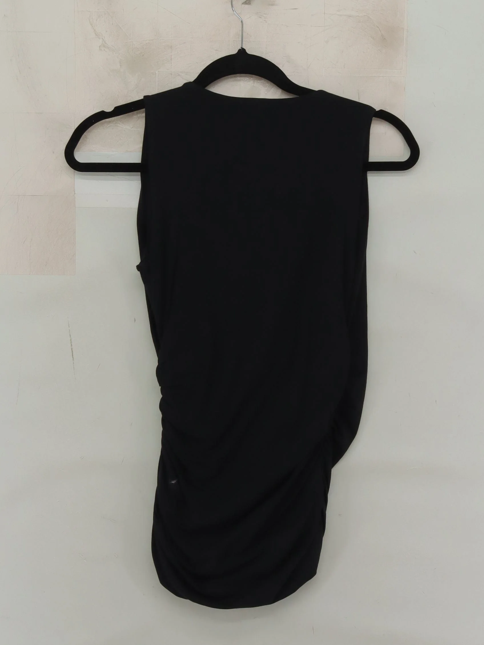 Boden Women's Maternity Dress UK 8 Black Cotton with Elastane Wrap Dress - Image 2