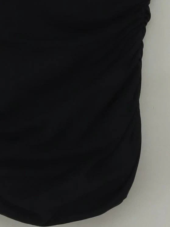 Boden Women's Maternity Dress UK 8 Black Cotton with Elastane Wrap Dress - Image 4